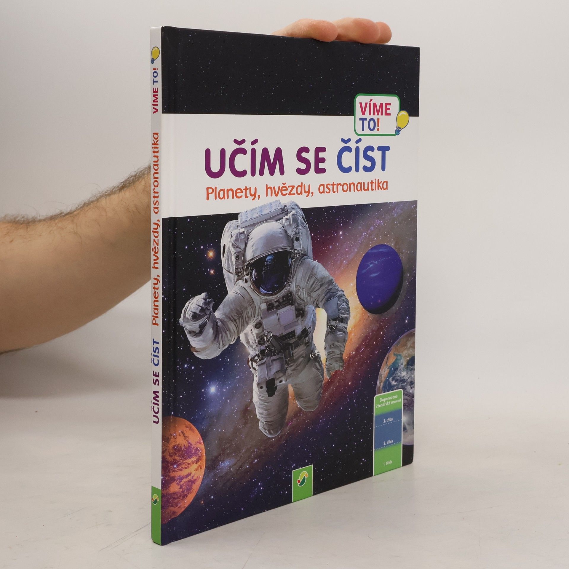 Autorenkollektiv Učím se číst: Planety, hvězdy, astronautika