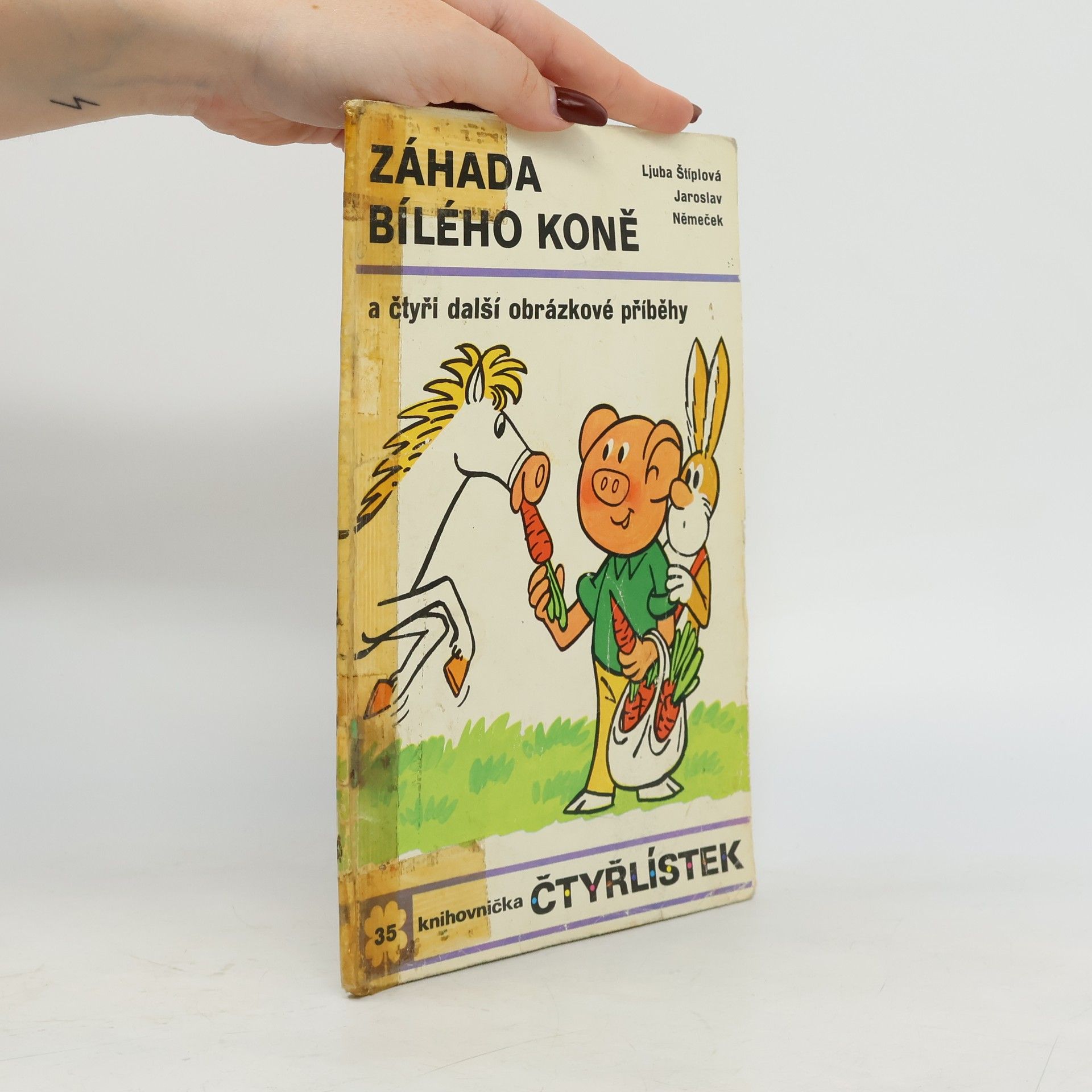 Jaroslav Němeček Čtyřlístek 35. Záhada bílého koně