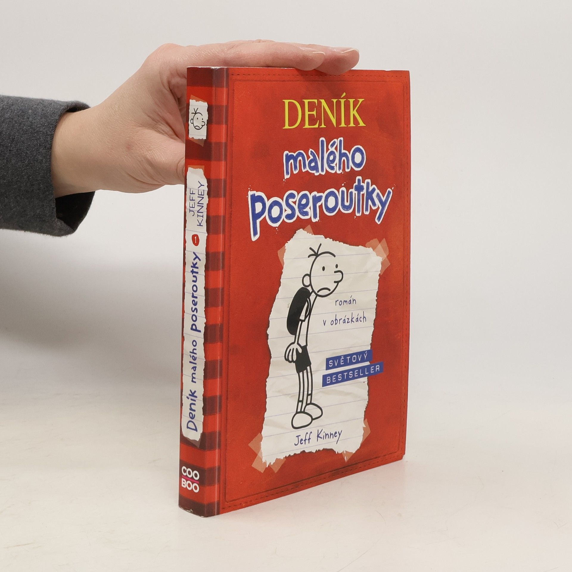 Jeff Kinney Deník malého poseroutky 1