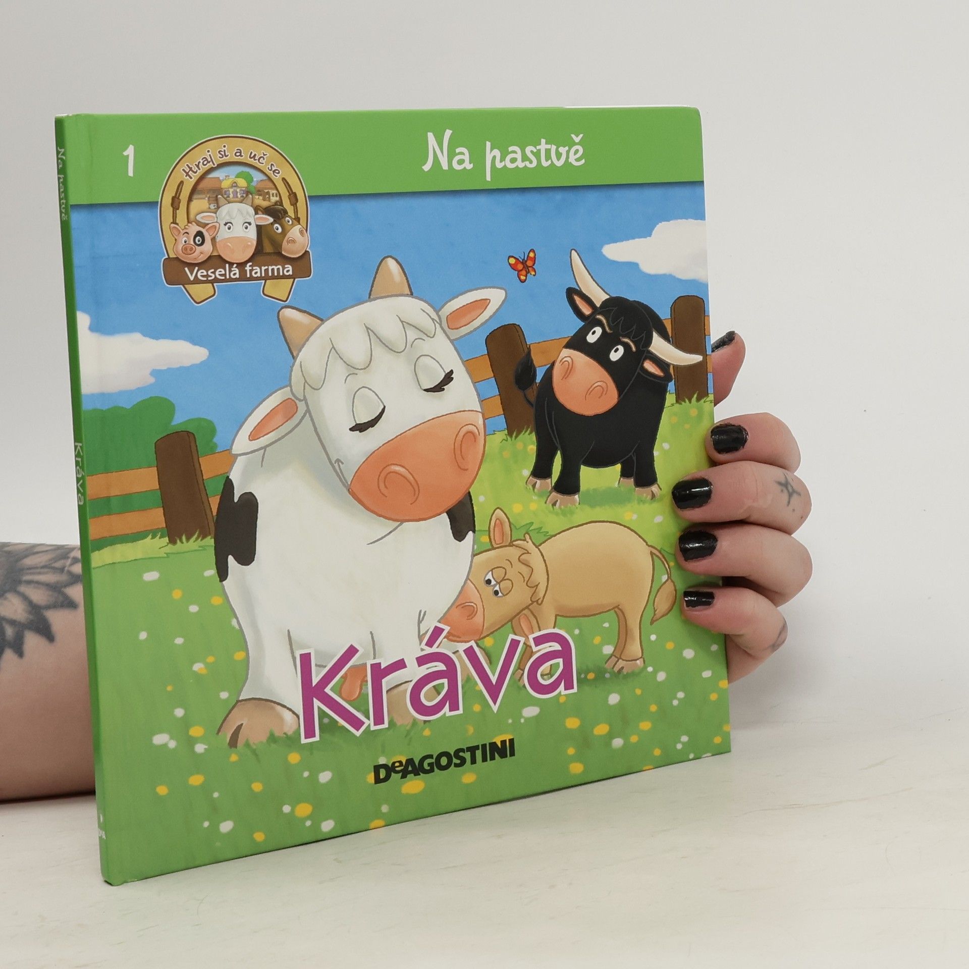 Amelia Bruni Na pastvě 1. Kráva