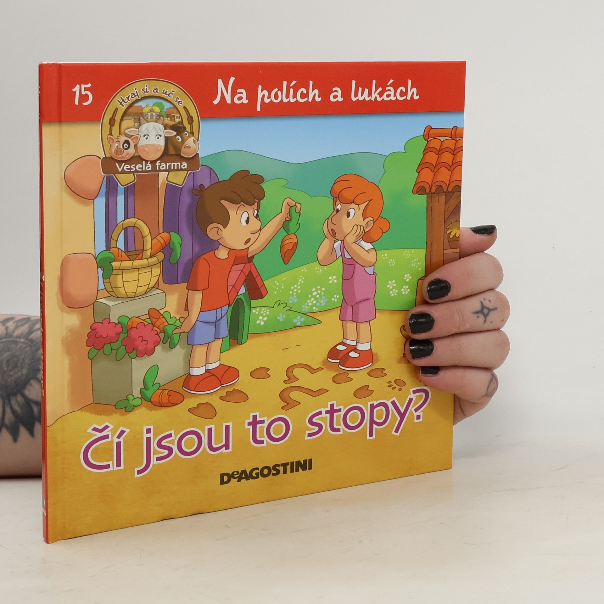 Kolektiv autorů Na polích a lukách 15. Čí jsou to stopy?