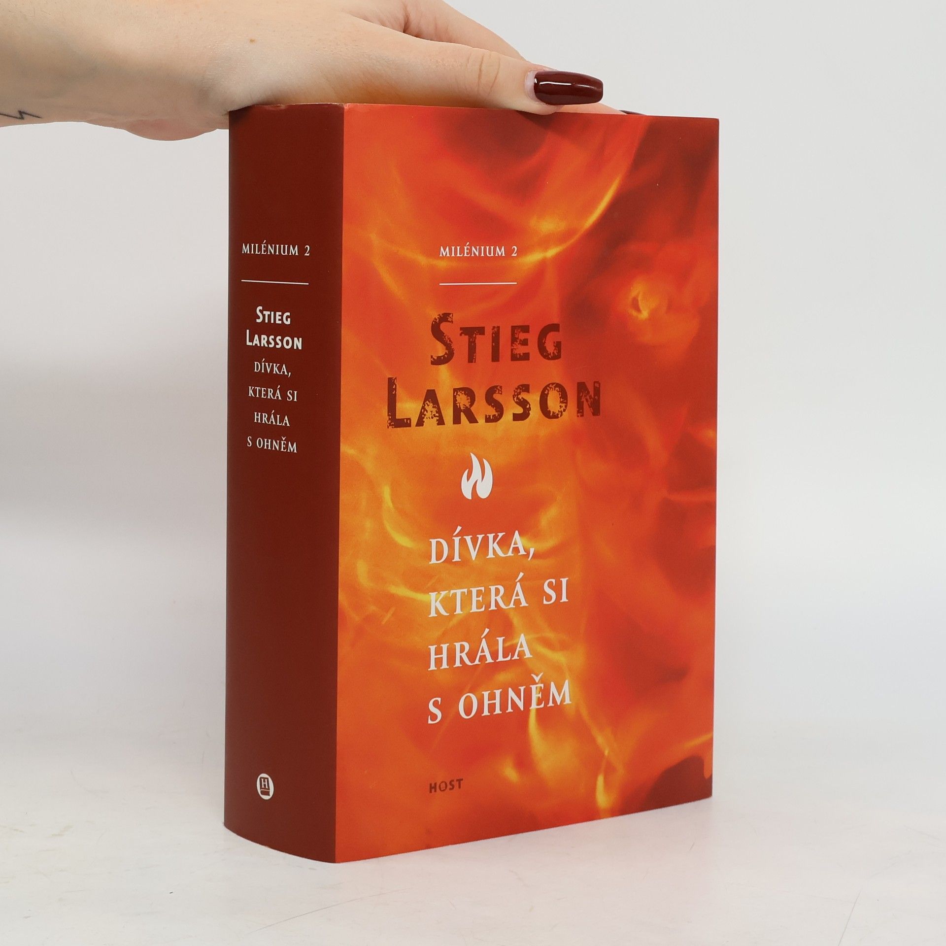 Stieg Larsson Dívka, která si hrála s ohněm