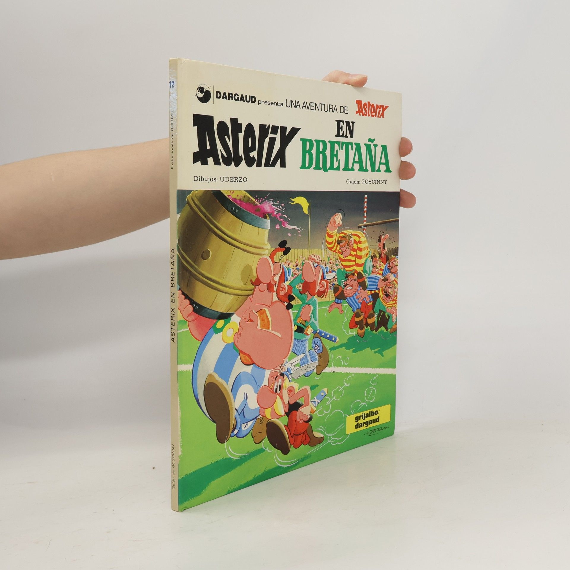 René Goscinny Astérix en Bretaña