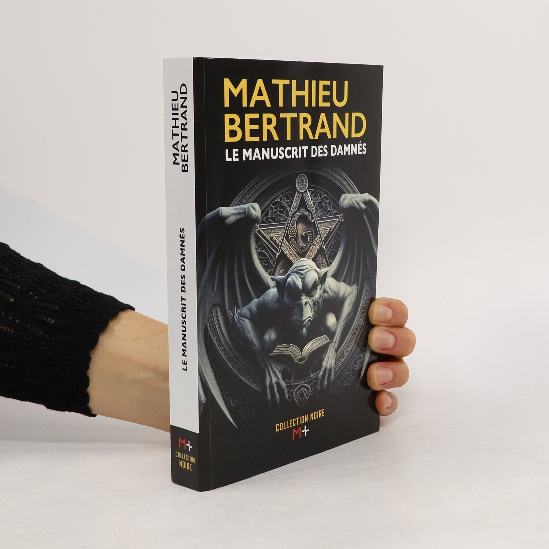 Mathieu Bertrand Collection Noire: Le manuscrit des damnés