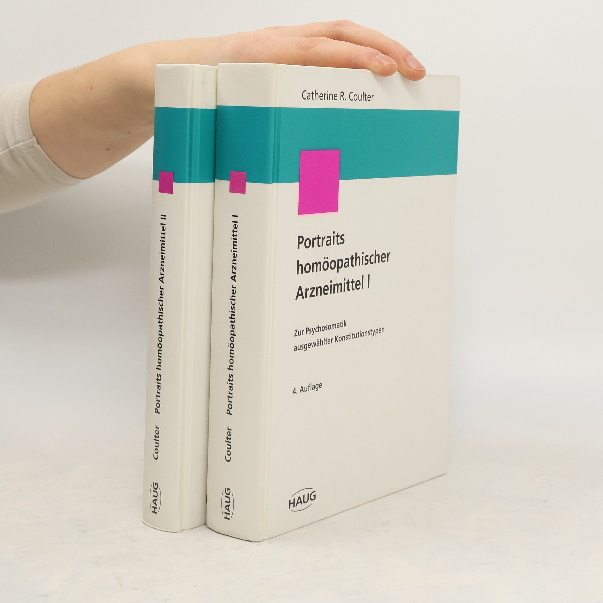 Catherine Coulter Portraits homöopathischer Arzneimittel I-II