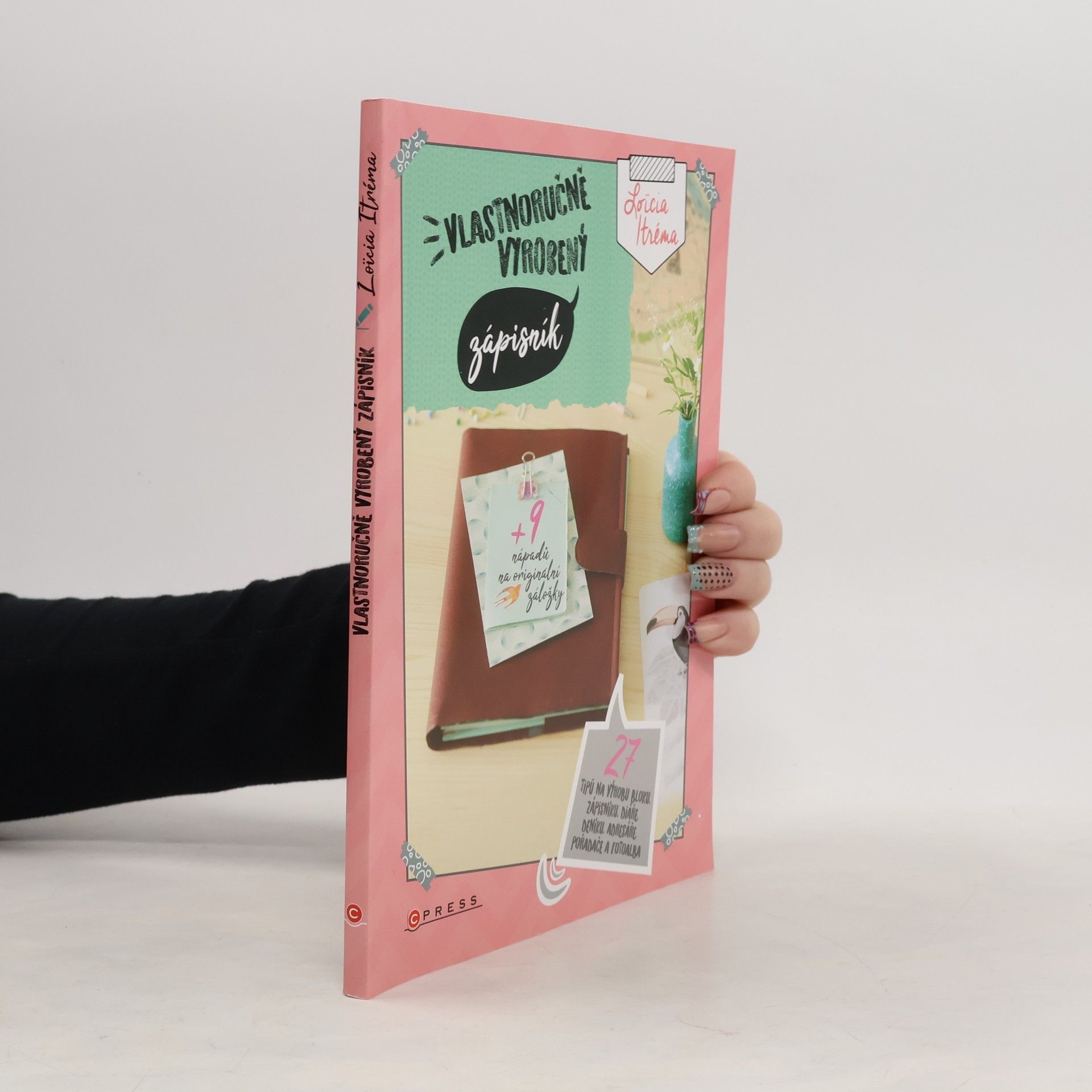 Loïcia Itréma Vlastnoručně vyrobený zápisník
