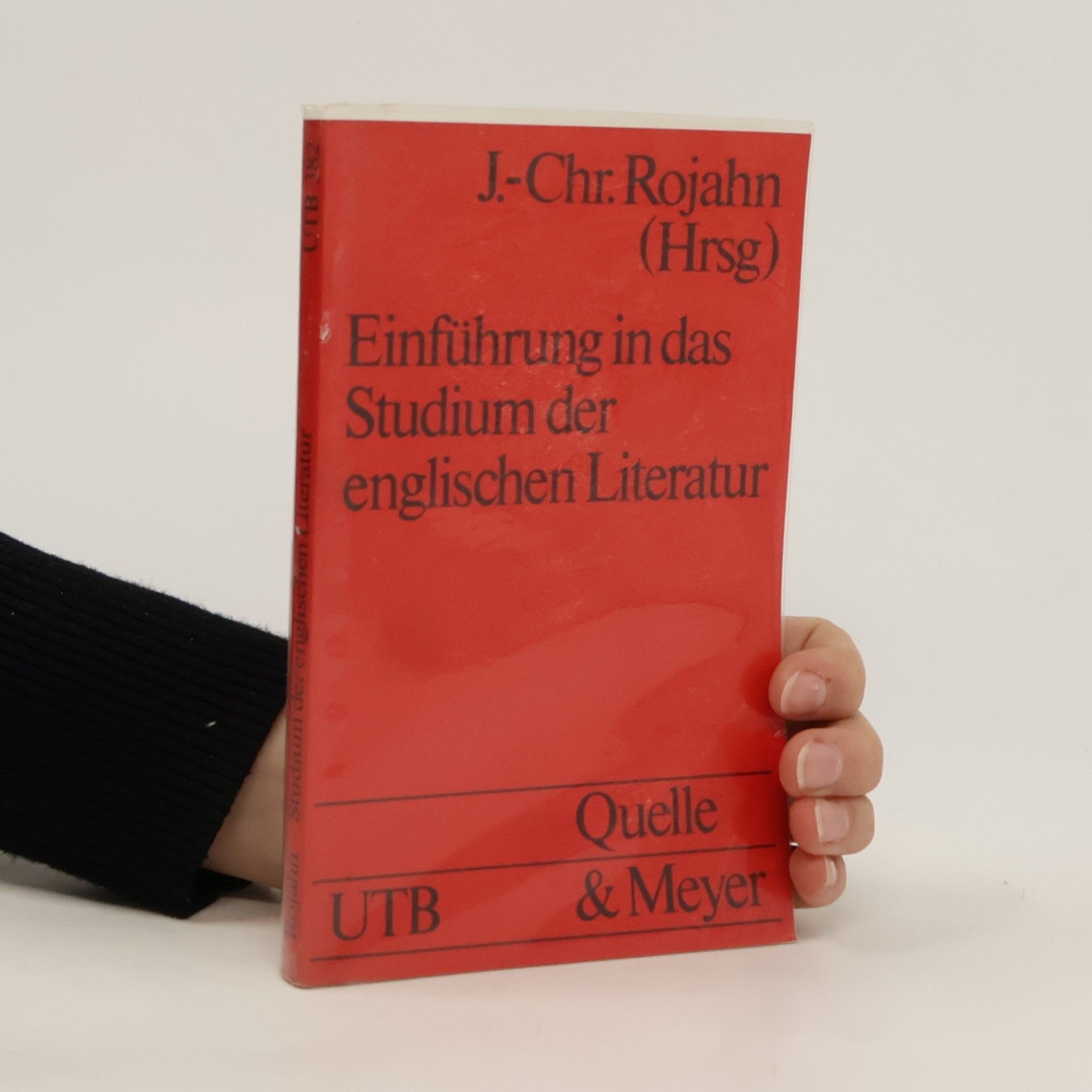J.-Chr. Rojahn Einführung in das Studium der englischen Literatur