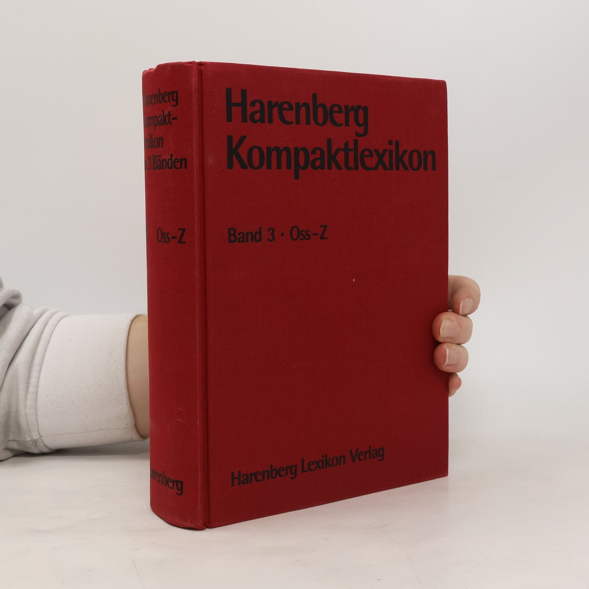 Autorenkollektiv Harenberg-Kompaktlexikon in 3 Bänden. Band 3 Oss-Z