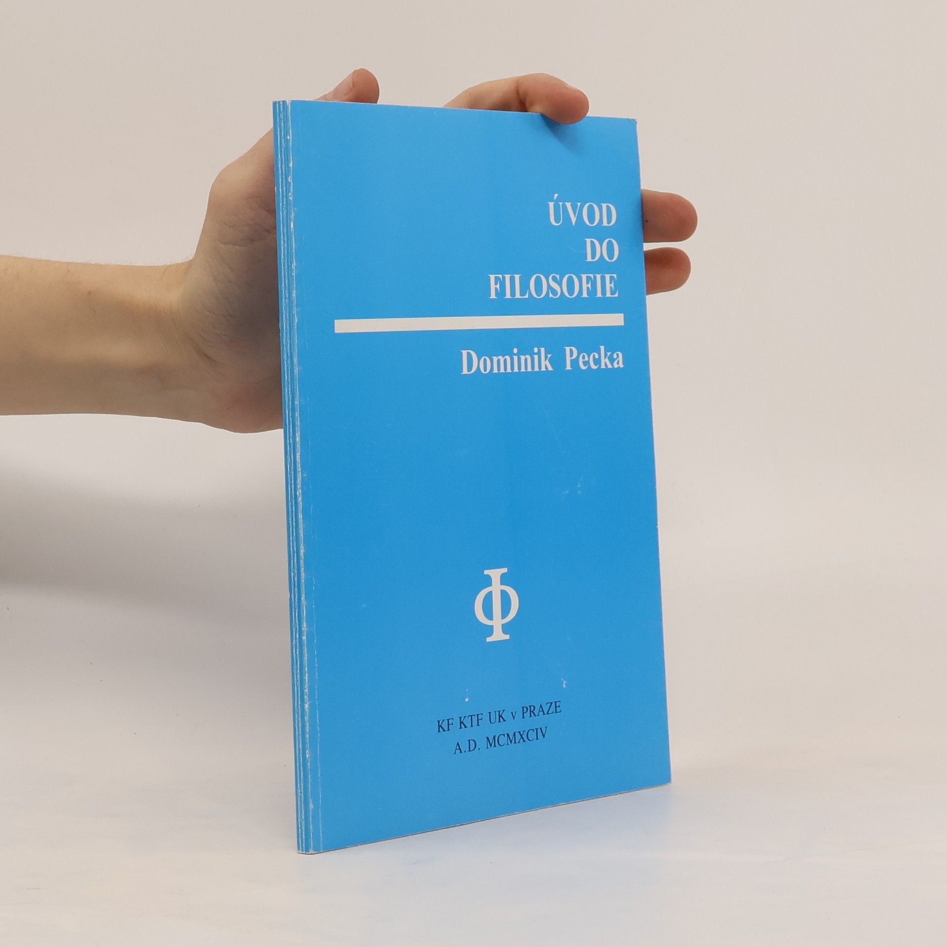 Dominik Pecka Úvod do filosofie