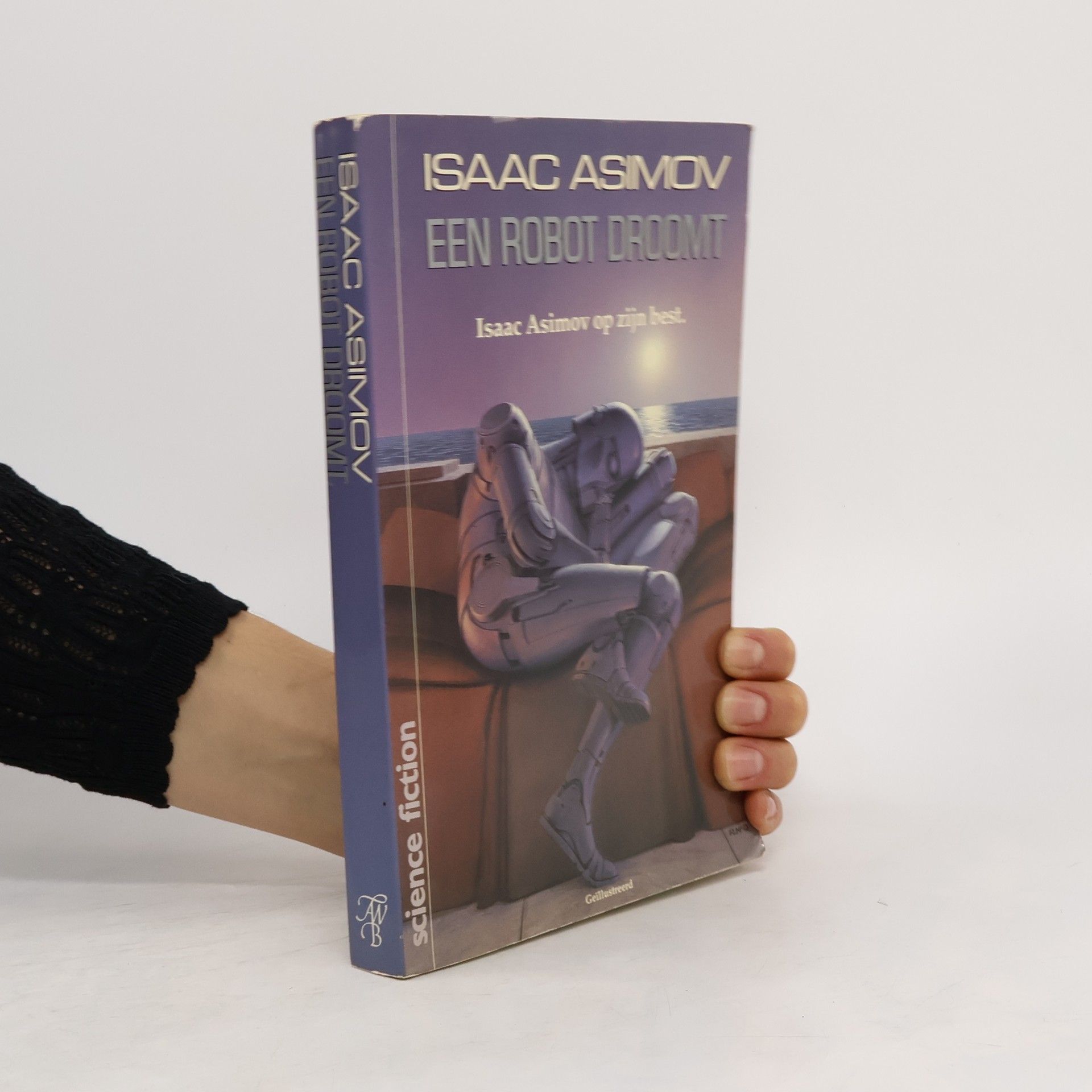 Isaac Asimov Robot droomt