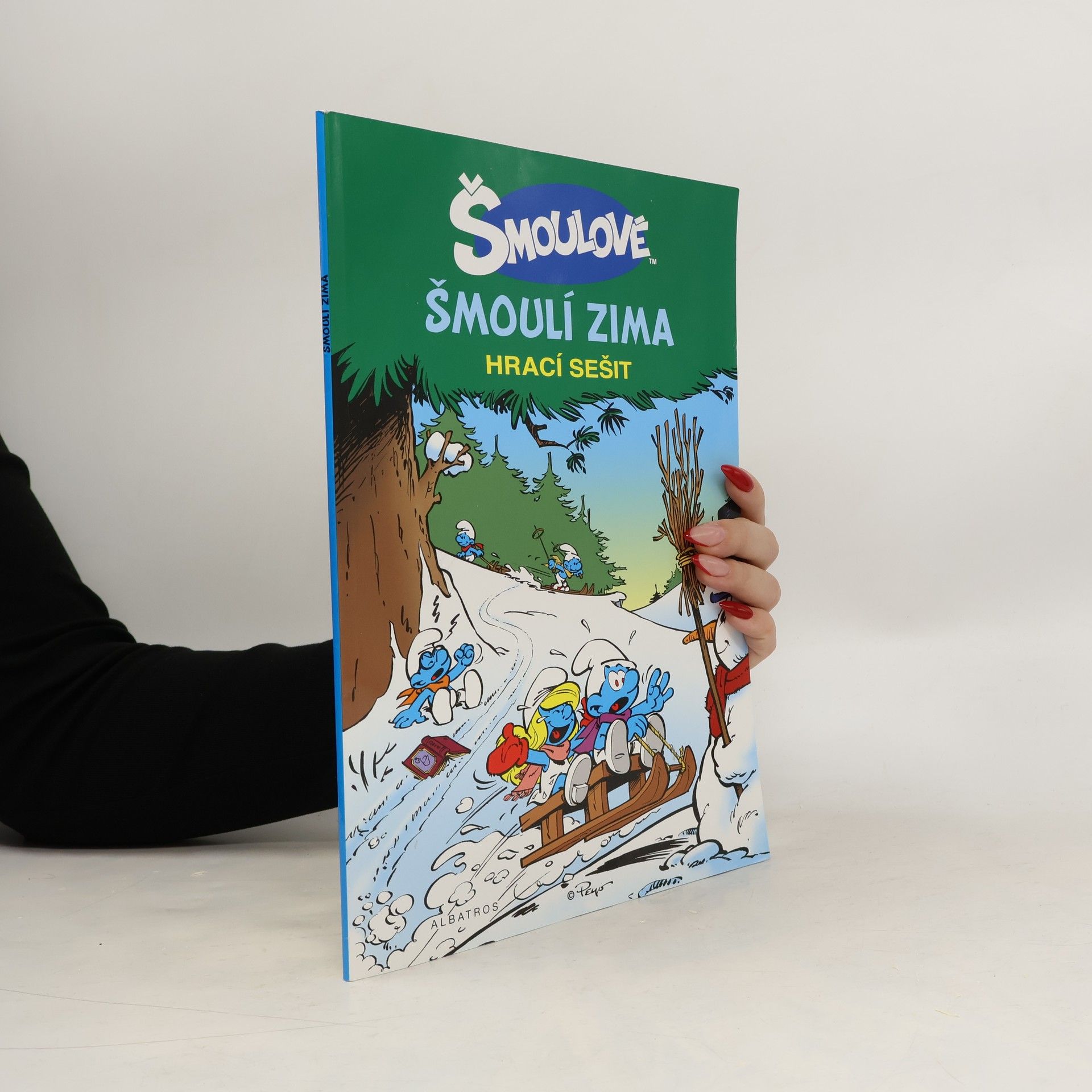 Peyo Šmoulí zima. Hrací sešit