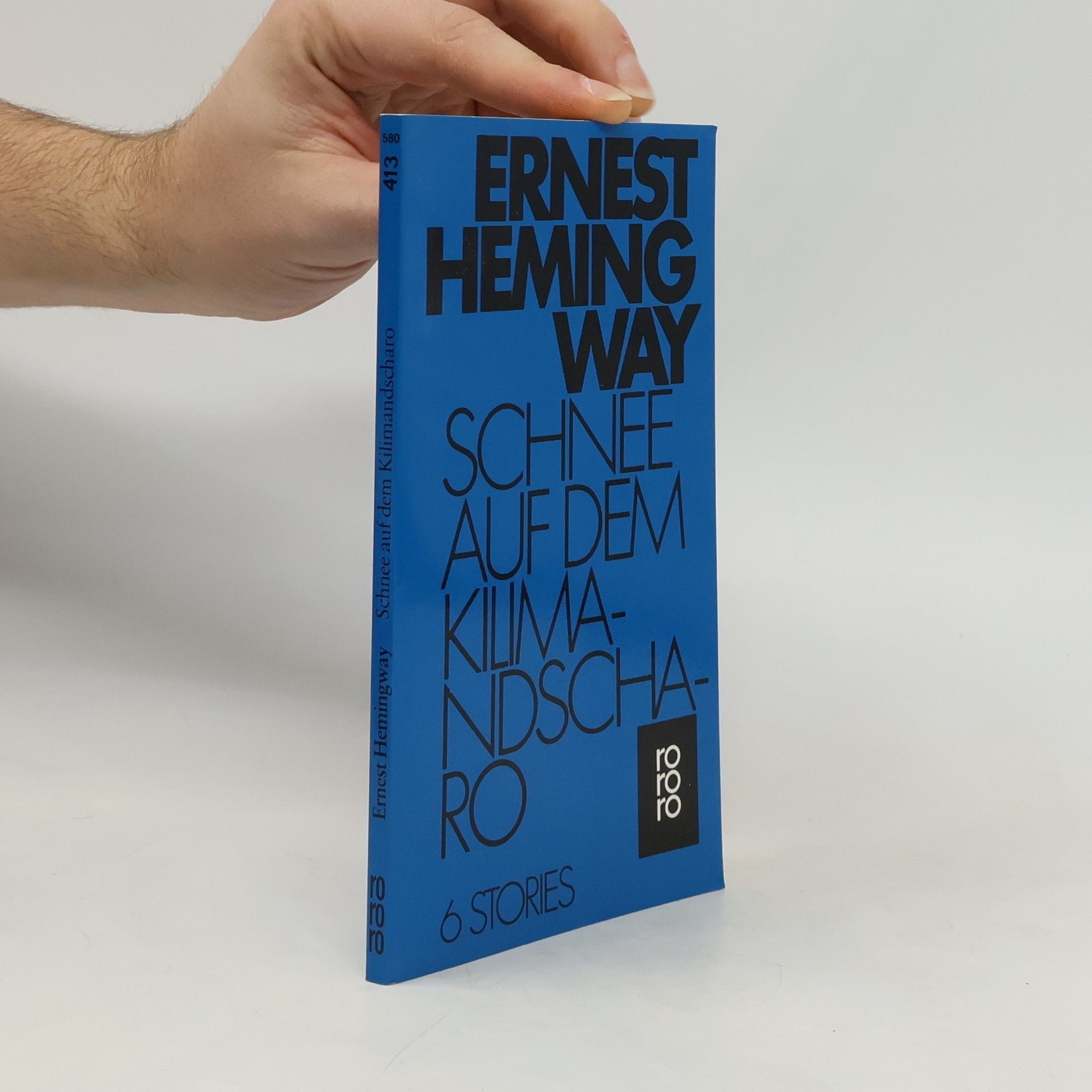 Ernest Hemingway Schnee Auf Dem Kilimandscharo