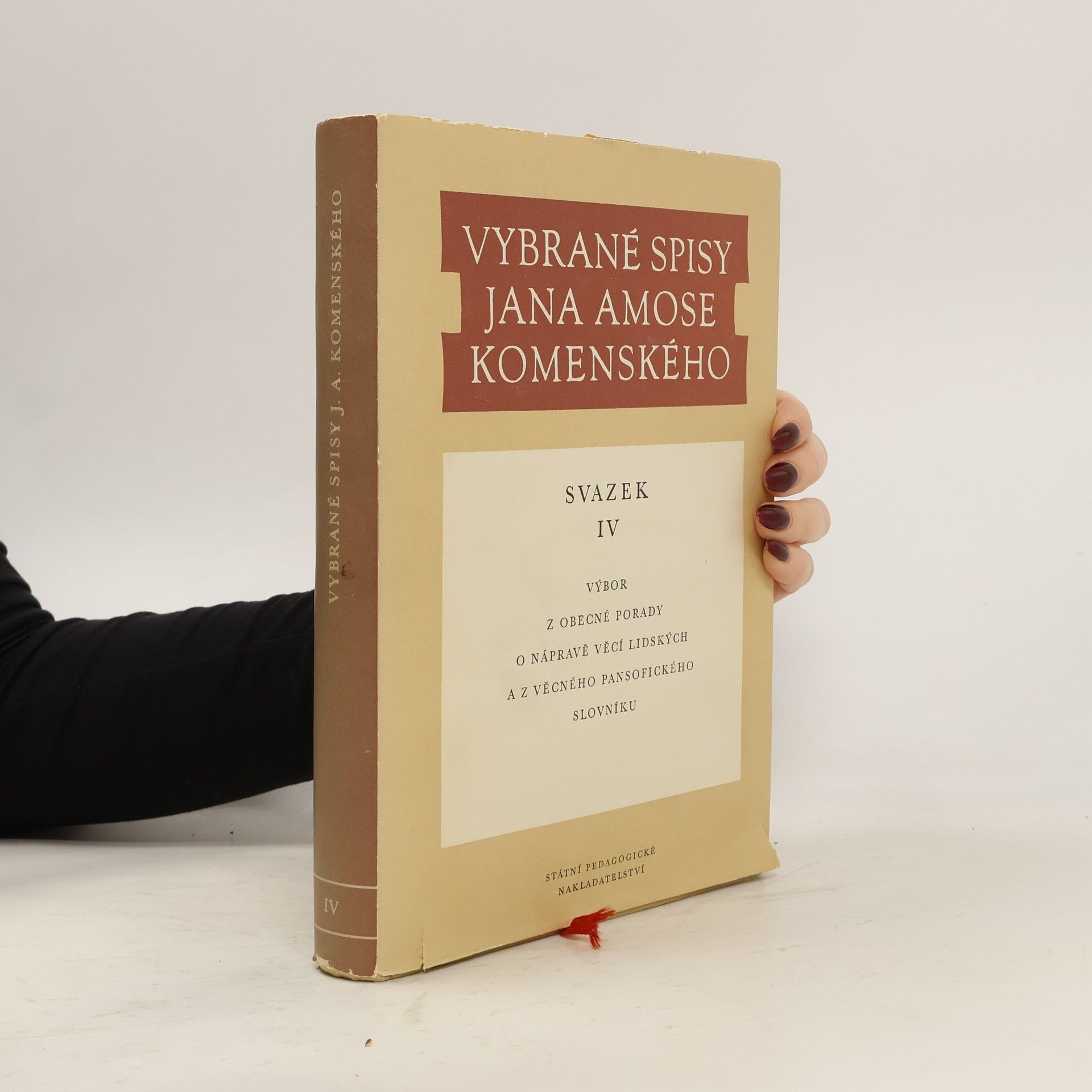 Collectif d'auteurs Vybrané spisy Jana Amose Komenského IV.