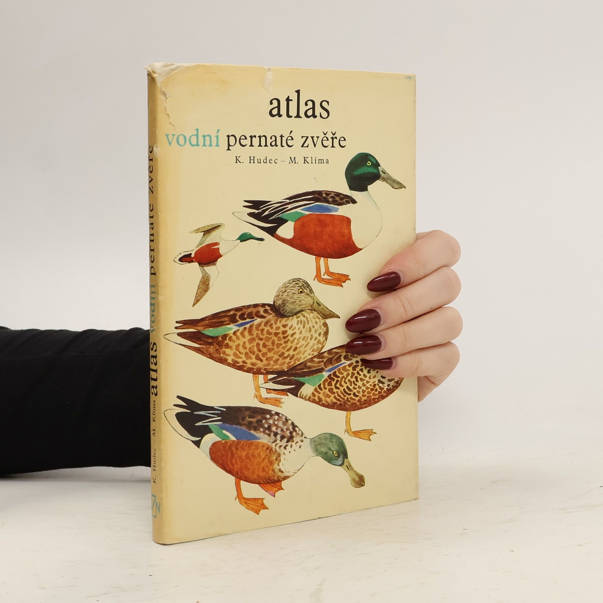 Karel Hudec Atlas vodní pernaté zvěře