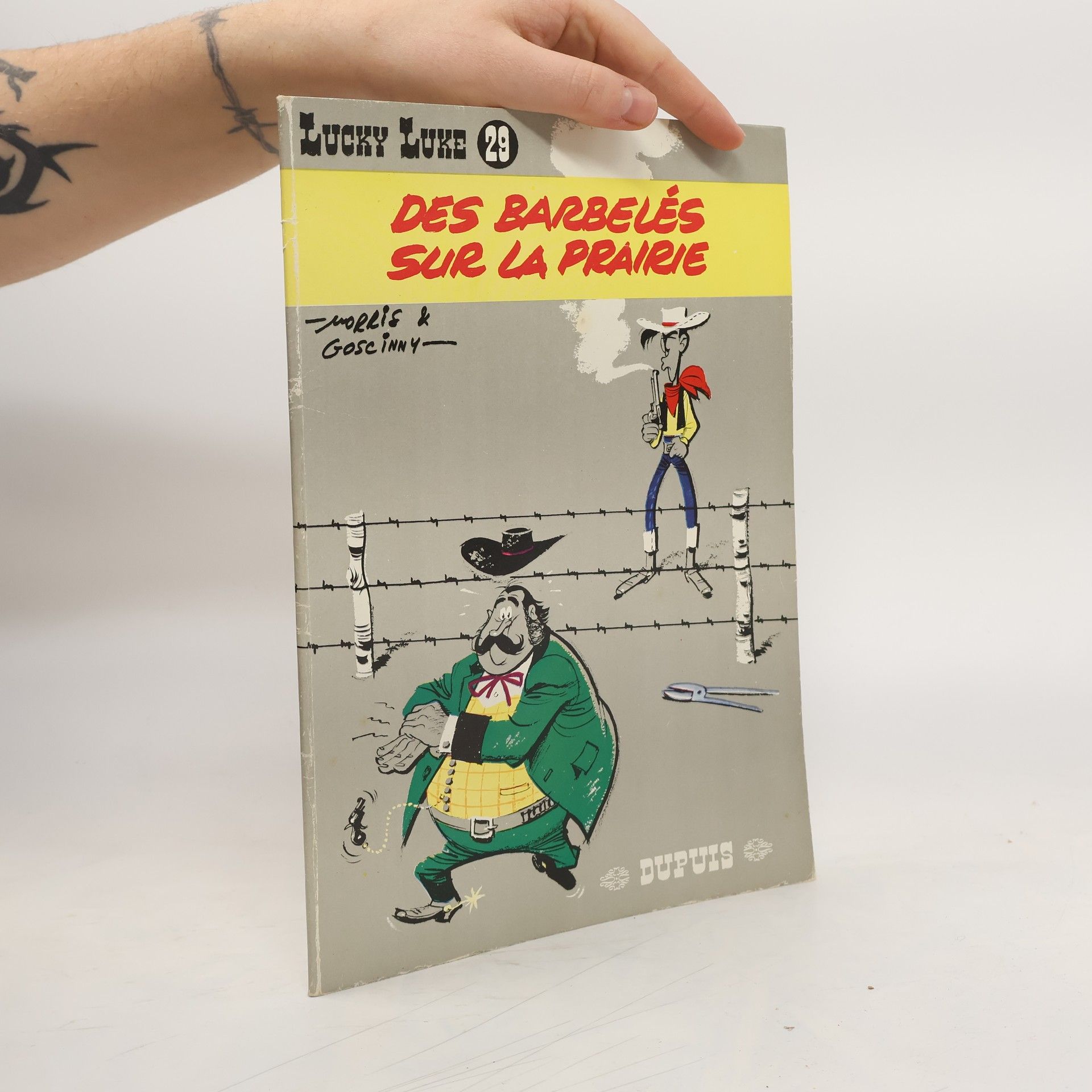 René Goscinny Des barbelés sur la prairie