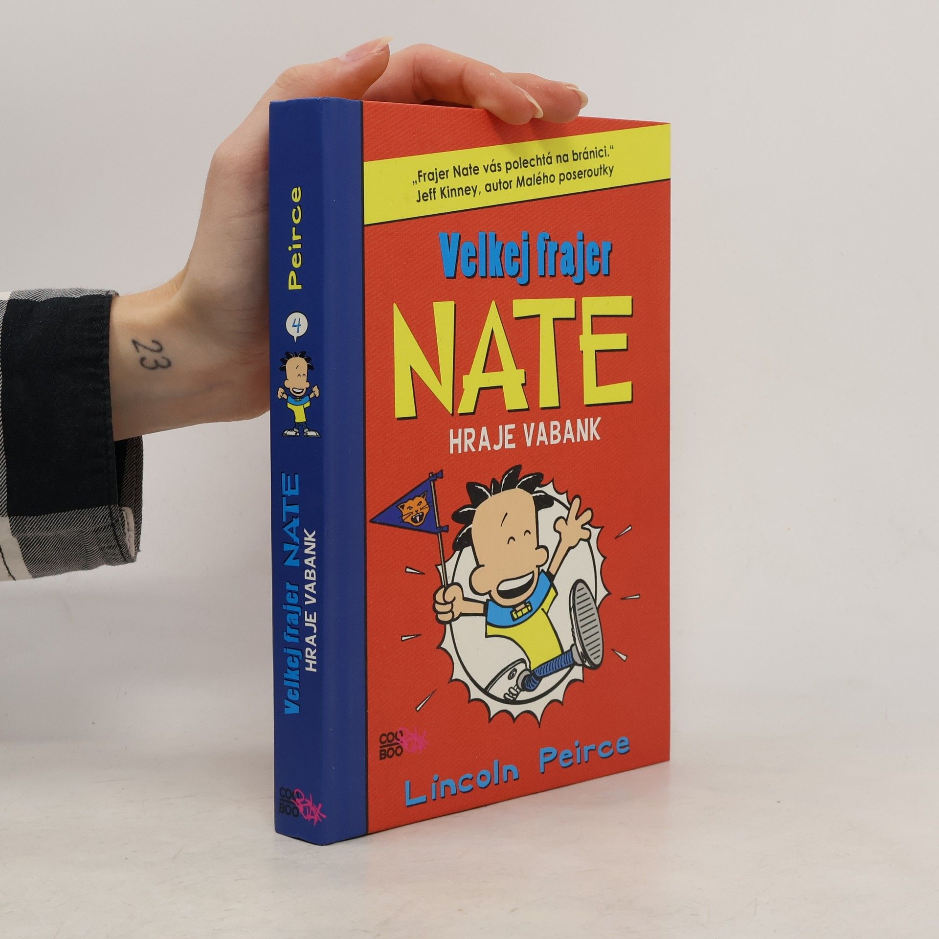 Lincoln Peirce Velkej frajer Nate hraje vabank