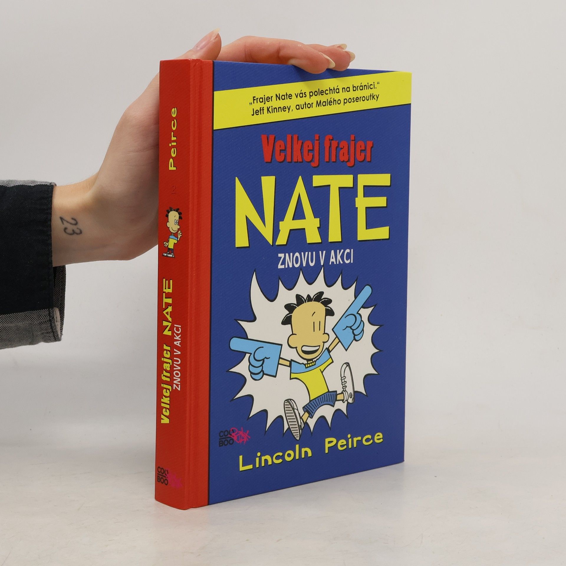 Lincoln Peirce Velkej frajer Nate znovu v akci