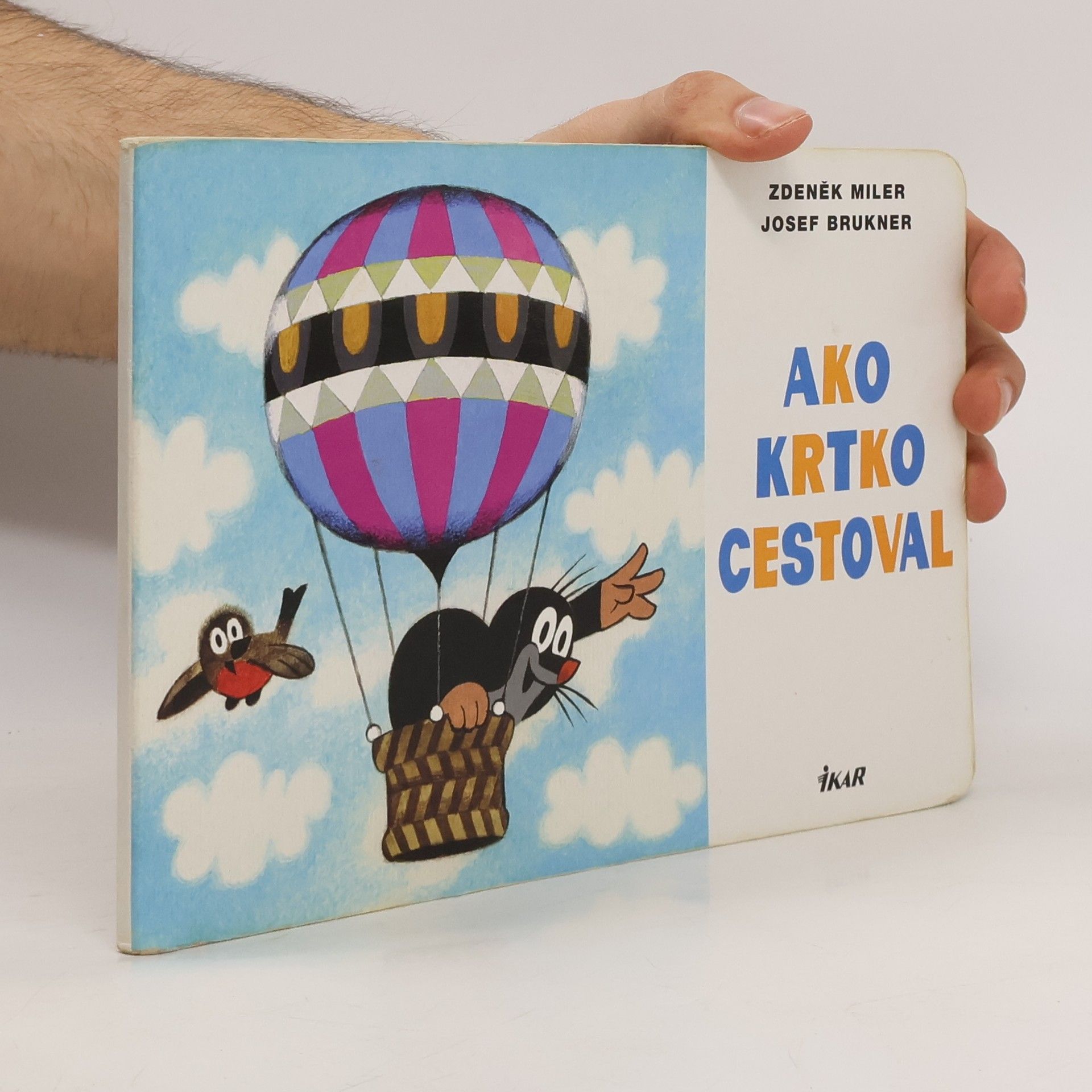 Zdeněk Miler Ako krtko cestoval