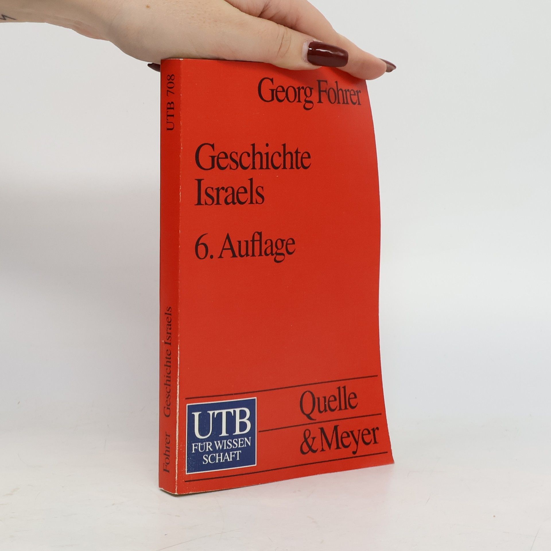 Georg Fohrer Geschichte Israels