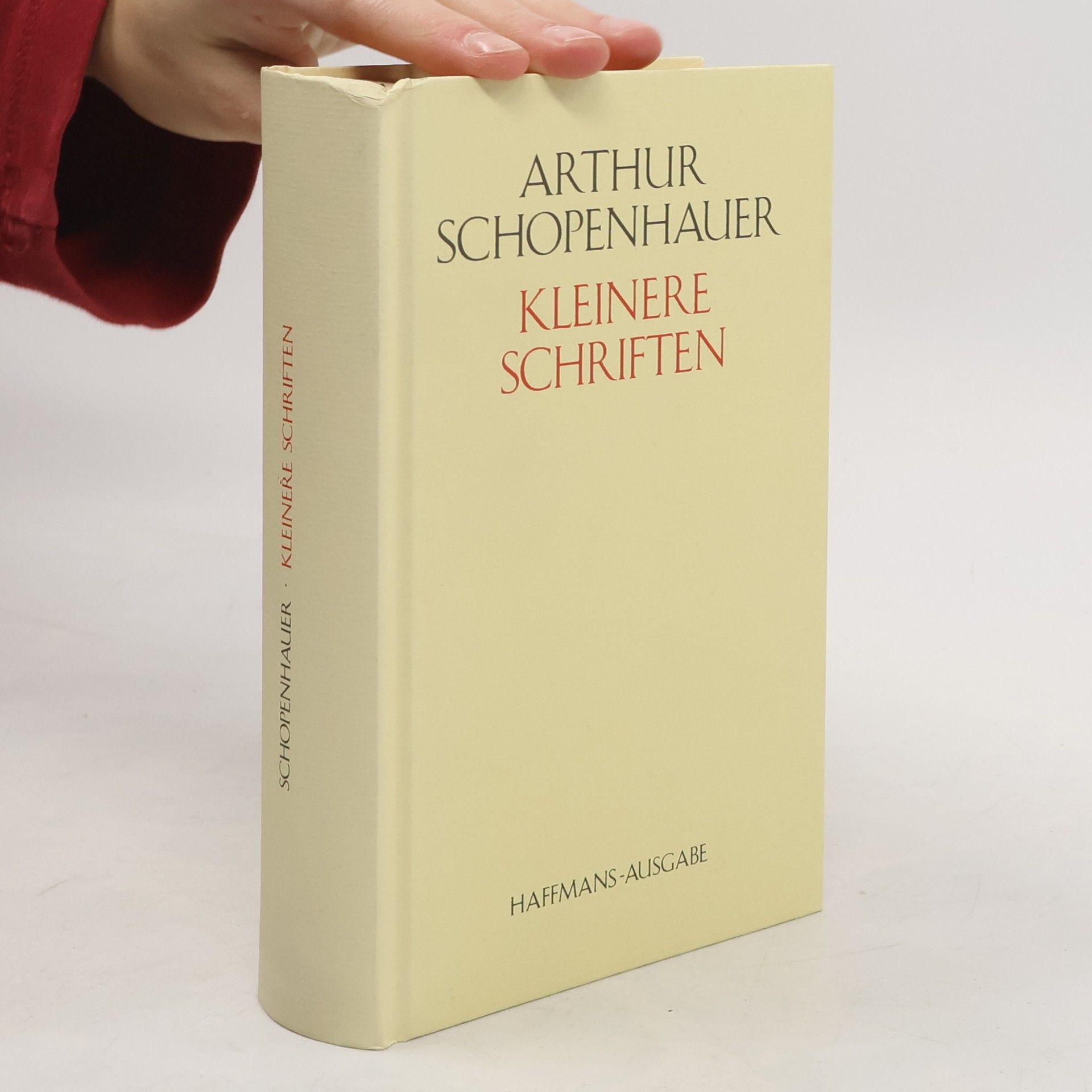 Arthur Schopenhauer Kleinere Schriften