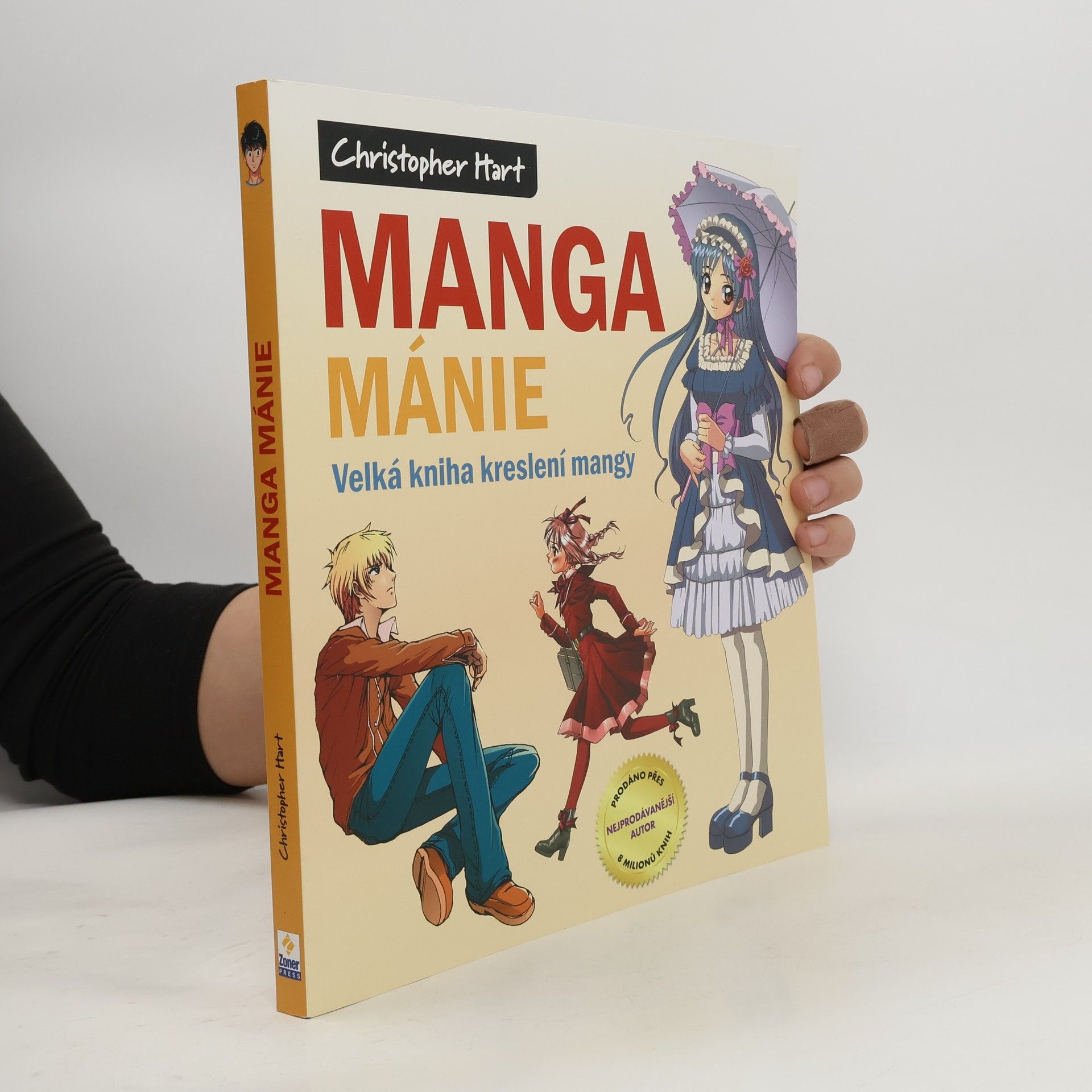 Manga mánie. Velká kniha kreslení mangy