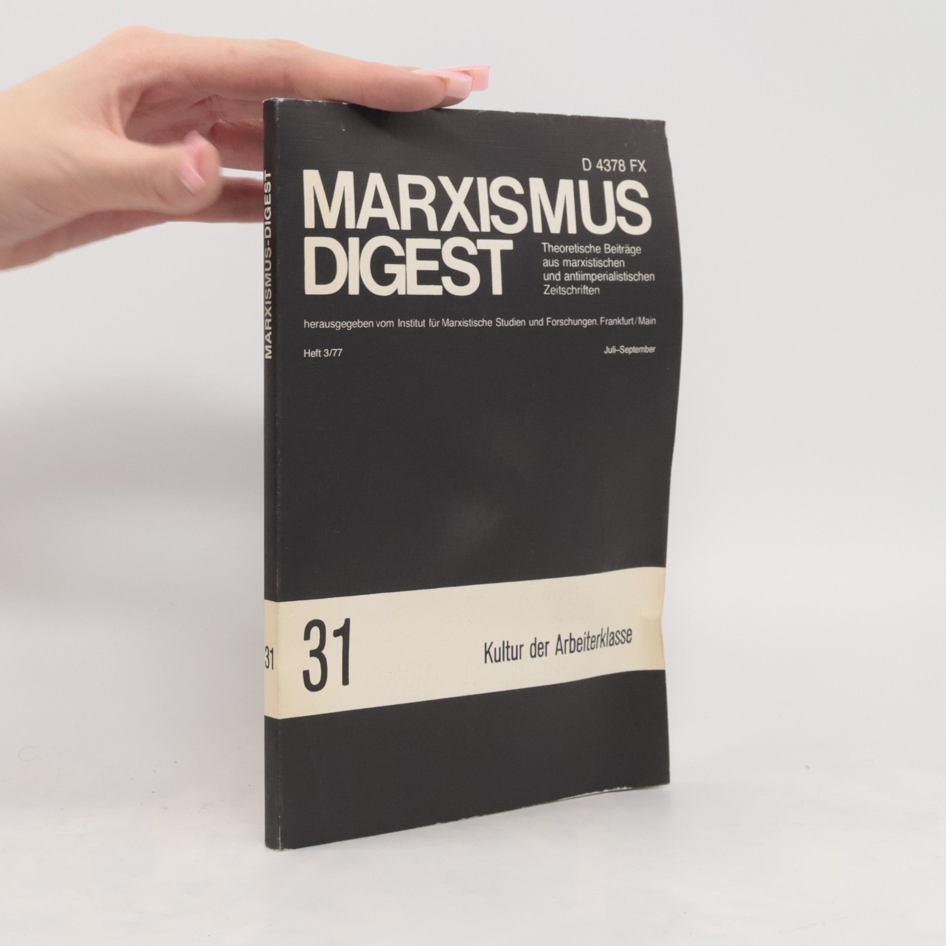 Autorenkollektiv Marxismus Digest 31