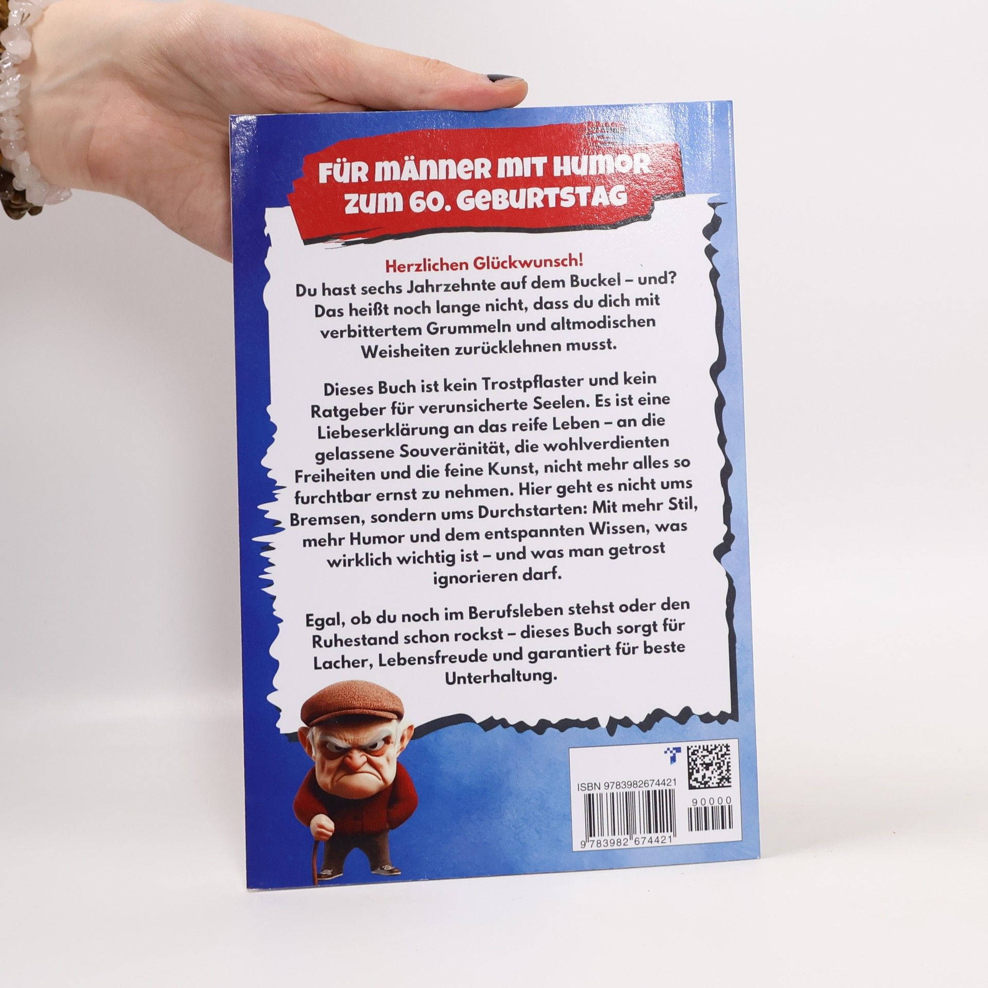 Klaus Klausen 60 Jahre, na und? Die besten Wege, um kein mürrischer alter Sack zu werden – lustiges Geschenkbuch