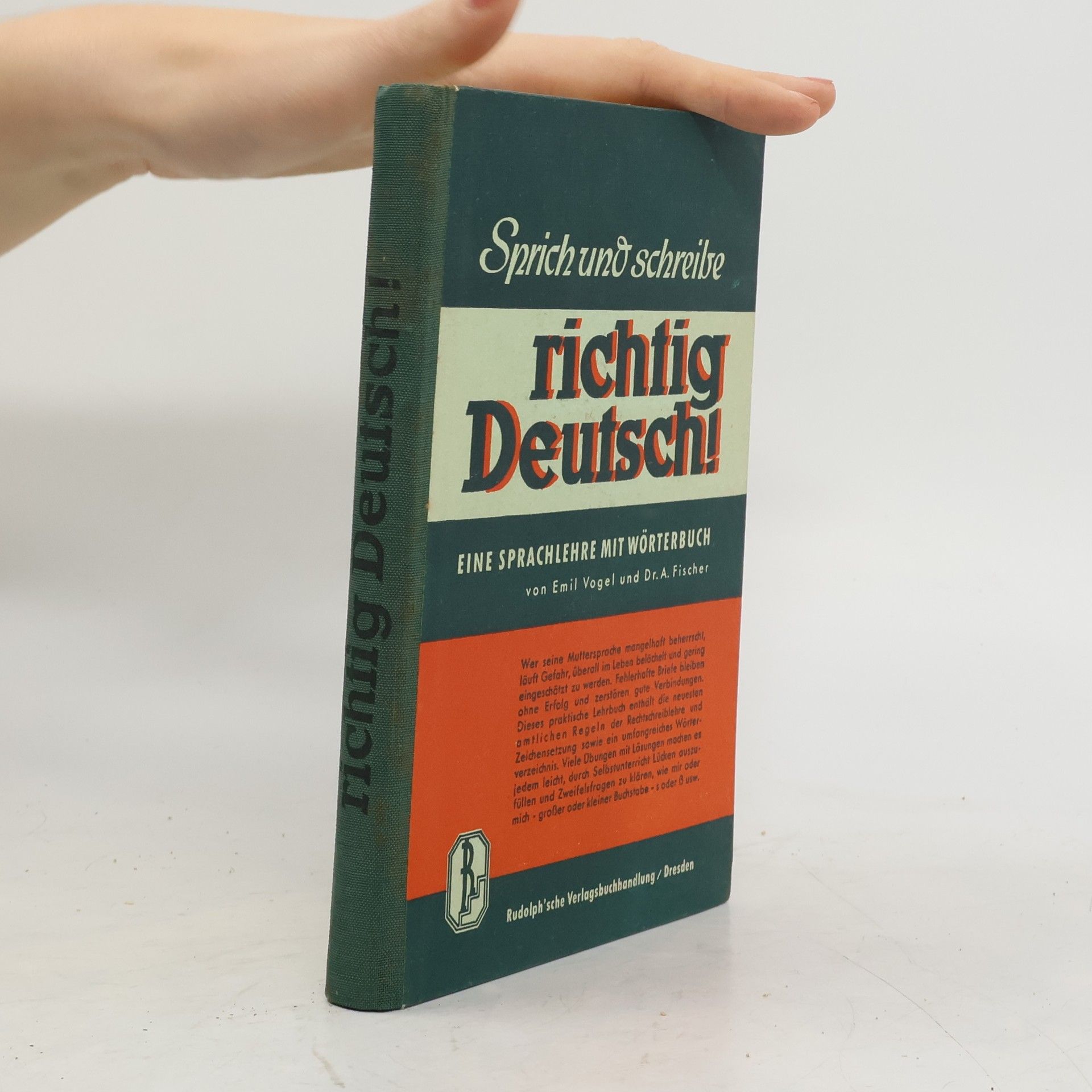 Emil Vogel richtig Deutsch !