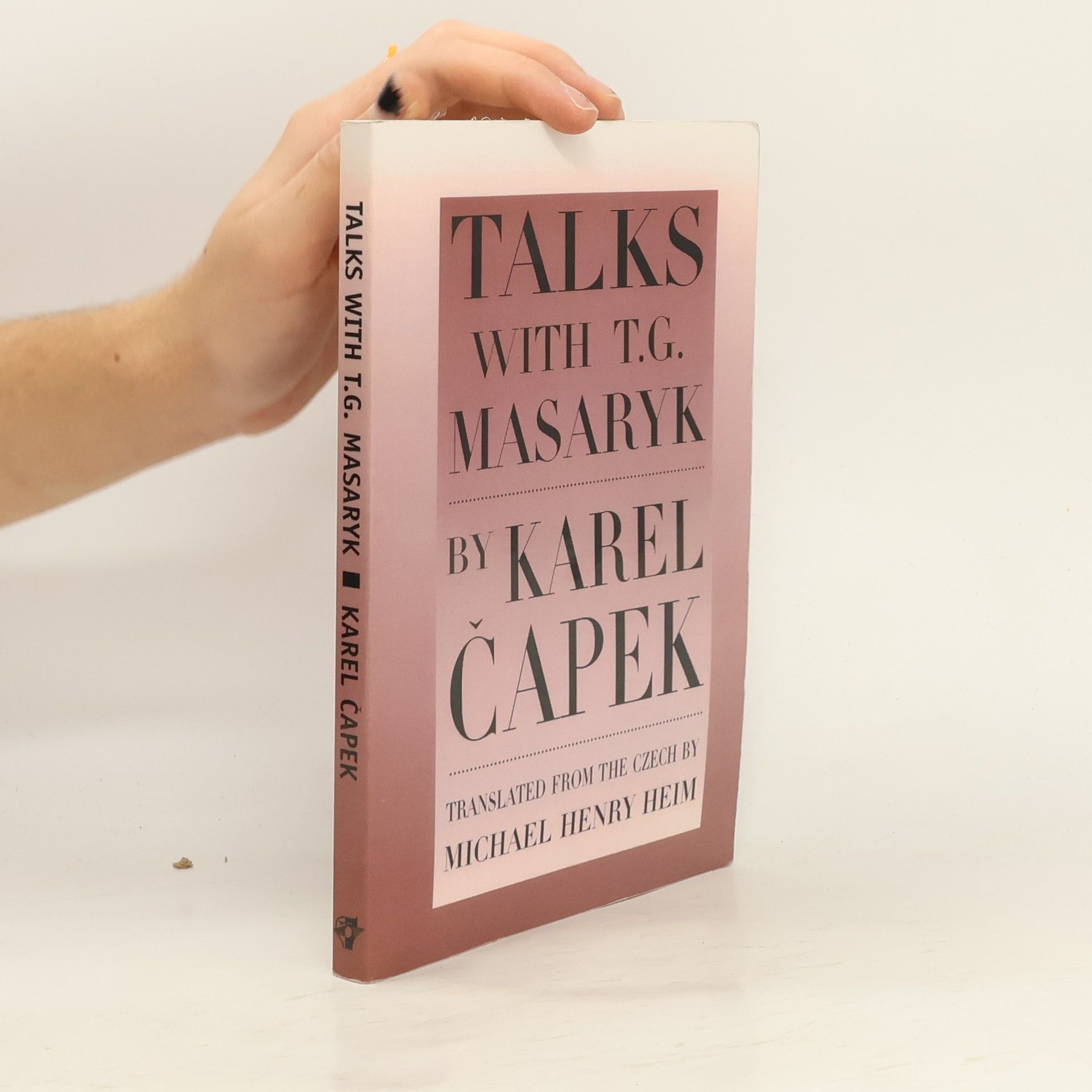 Karel Čapek Talks with T.G. Masaryk