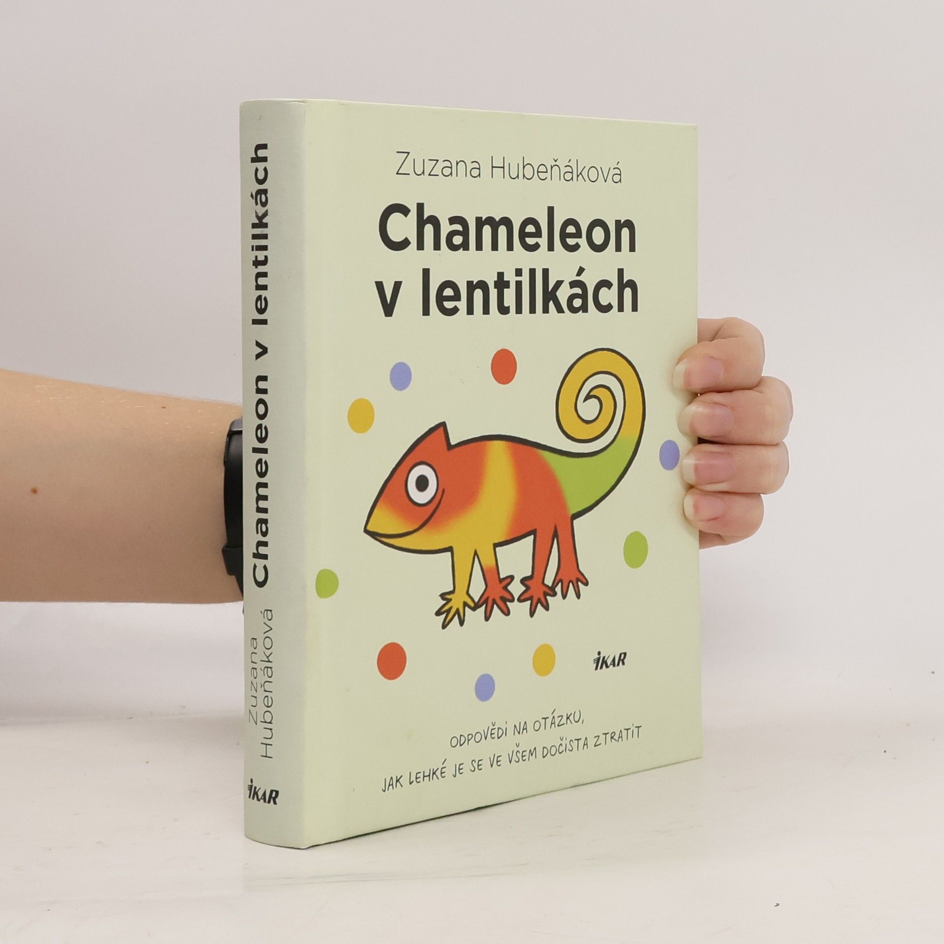 Chameleon v lentilkách