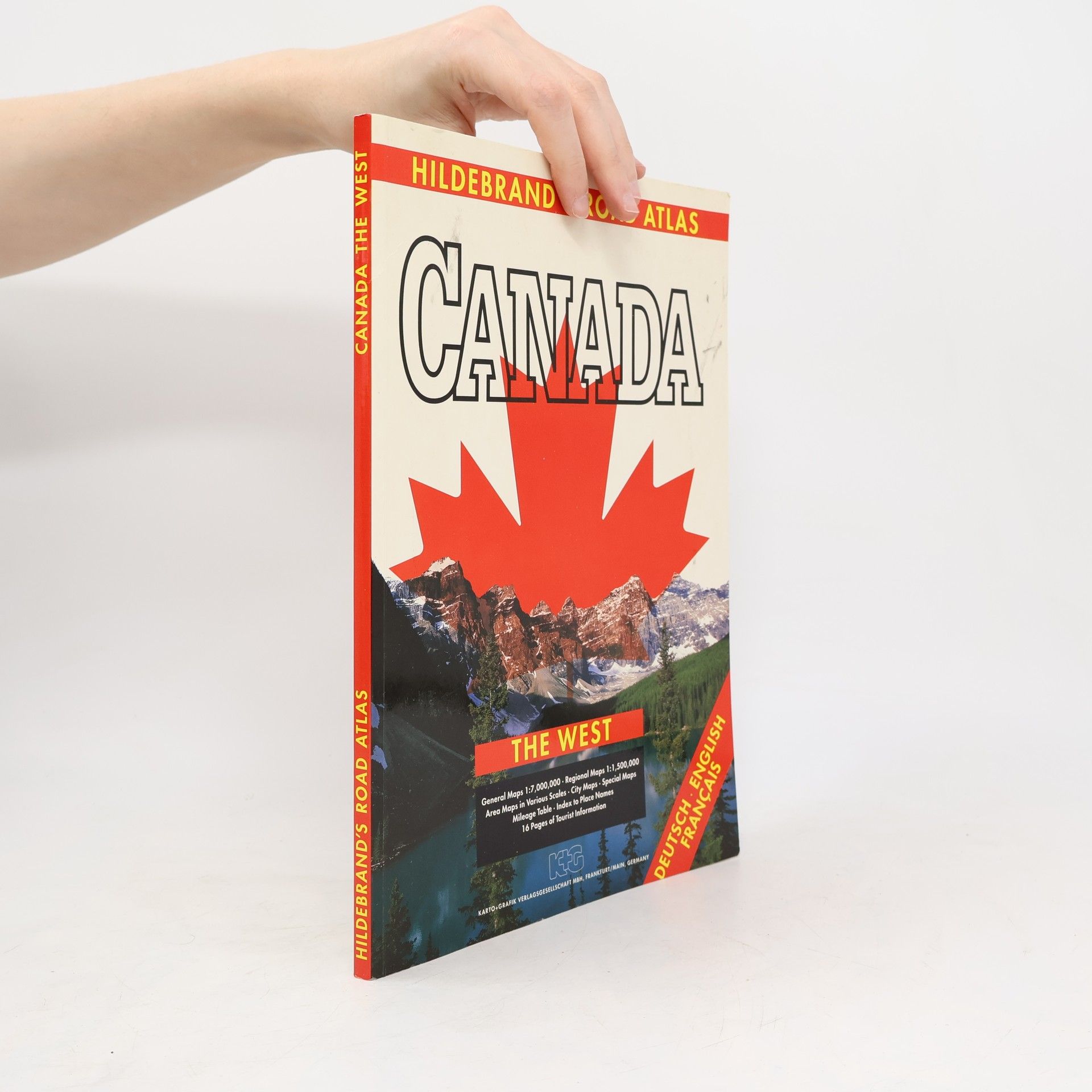 Autorenkollektiv Hildebrand's Road Atlas Canada the West