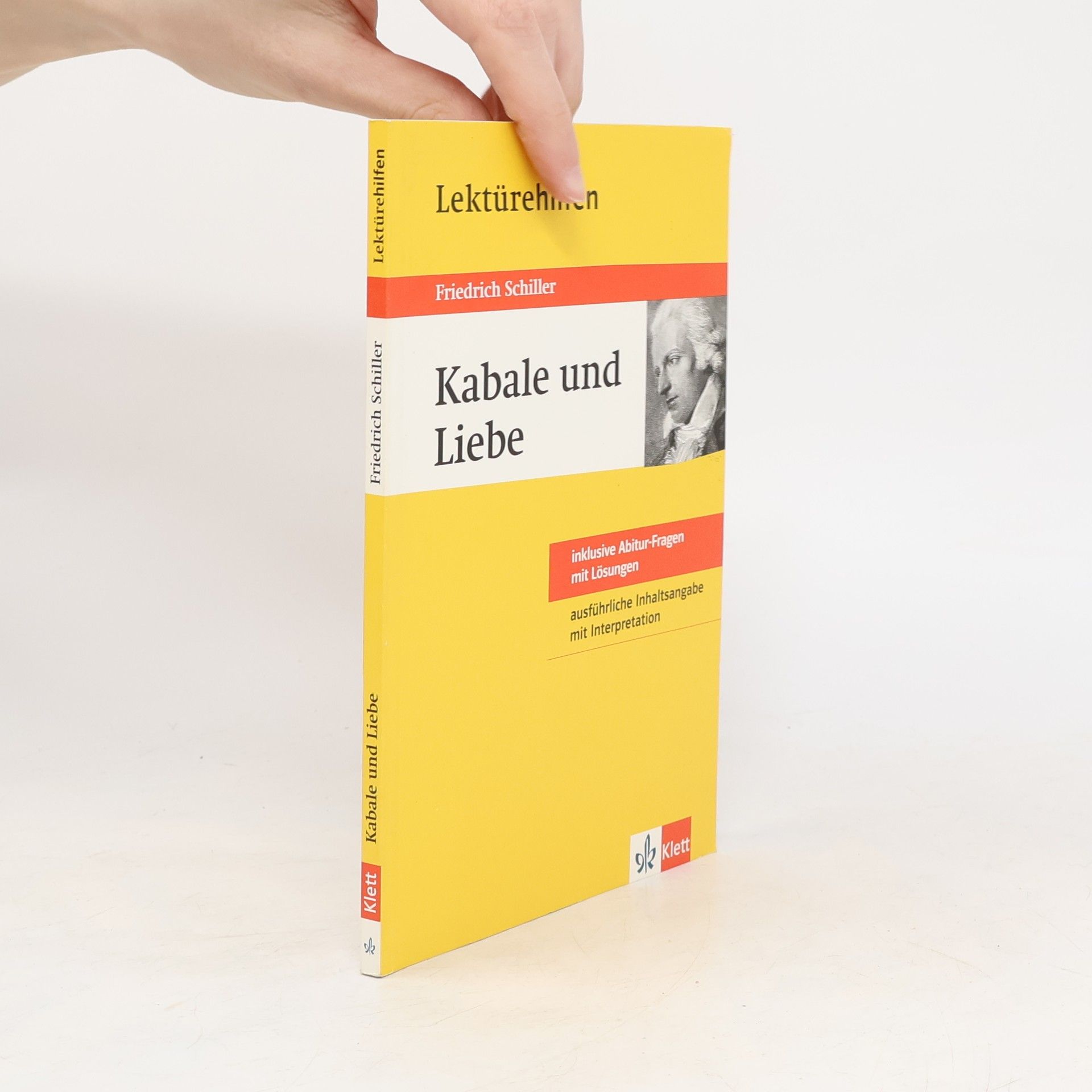 Hans-Georg Müller Lektürehilfen Friedrich Schiller Kabale und Liebe