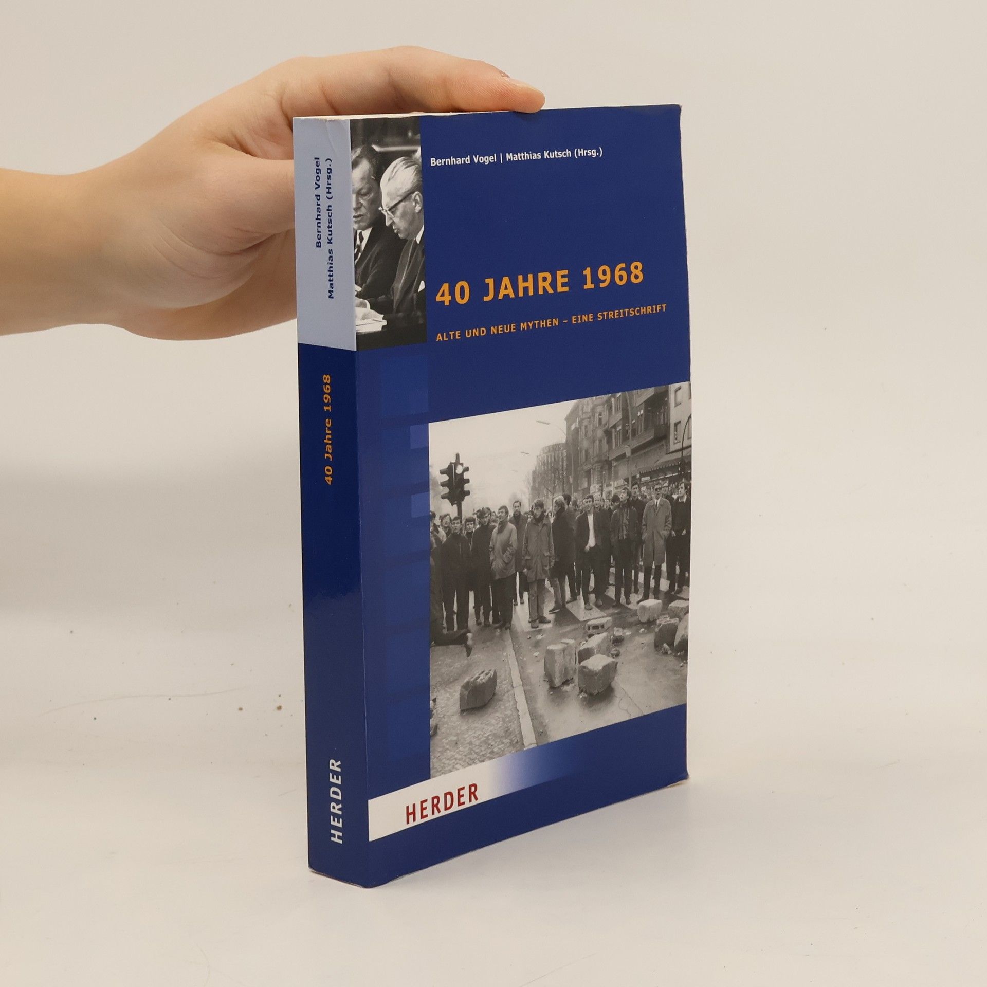 Bernhard Vogel 40 Jahre 1968