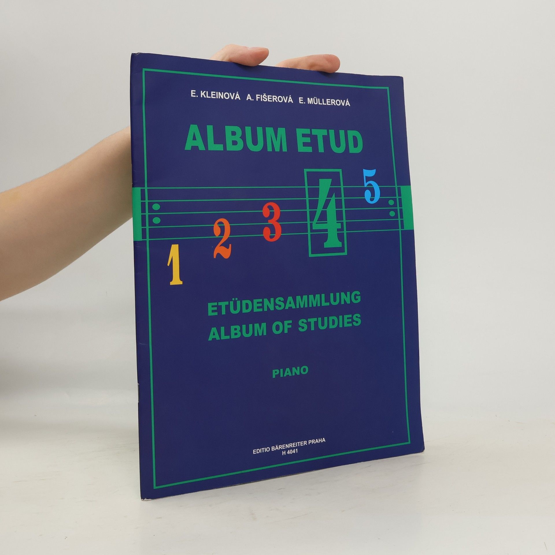 Album Etud 4 - Etüdensammlung Album of Studies ( piano)