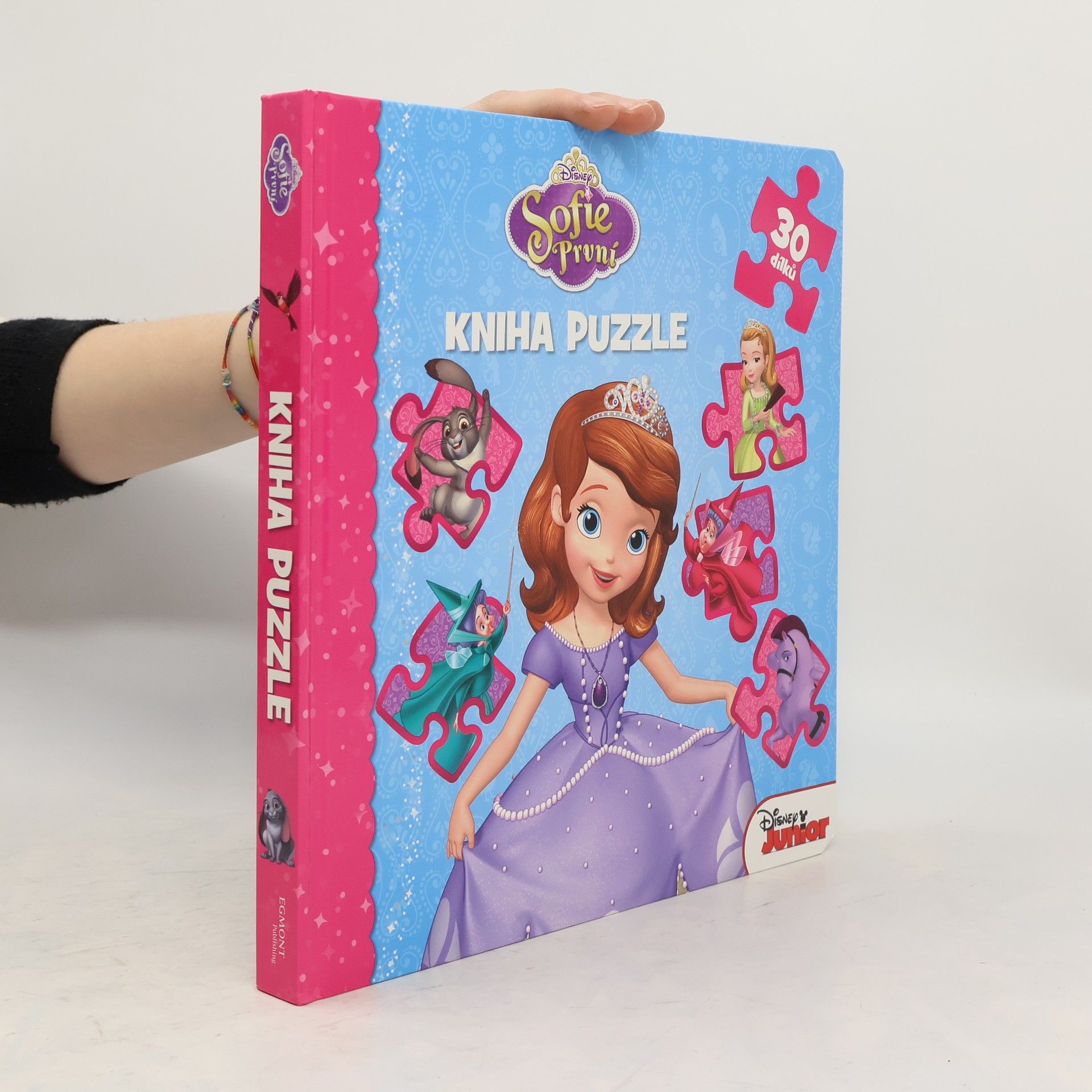 Kolektiv autorů Sofie První. Kniha puzzle.