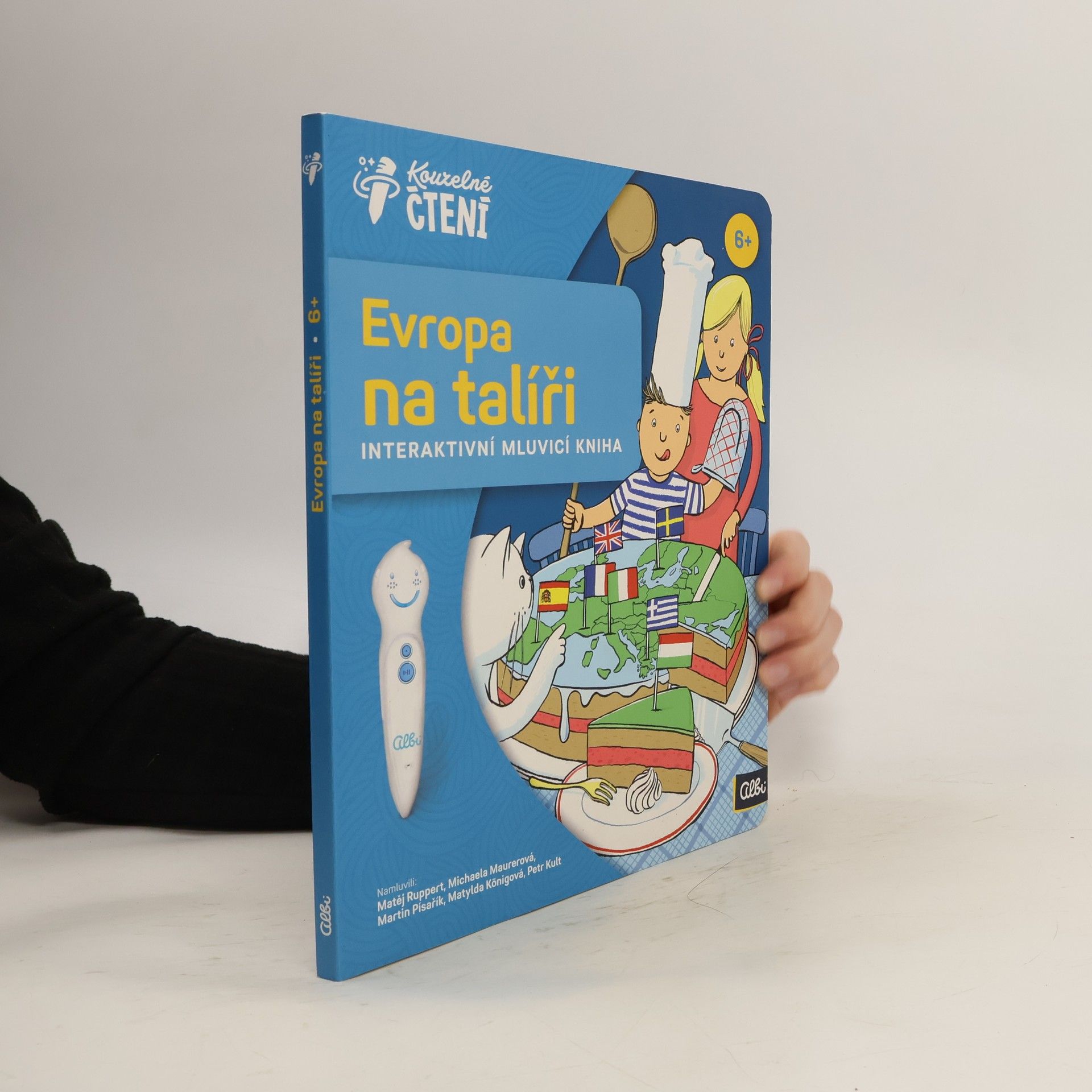 Kublanka Evropa na talíři. Interaktivní mluvící kniha