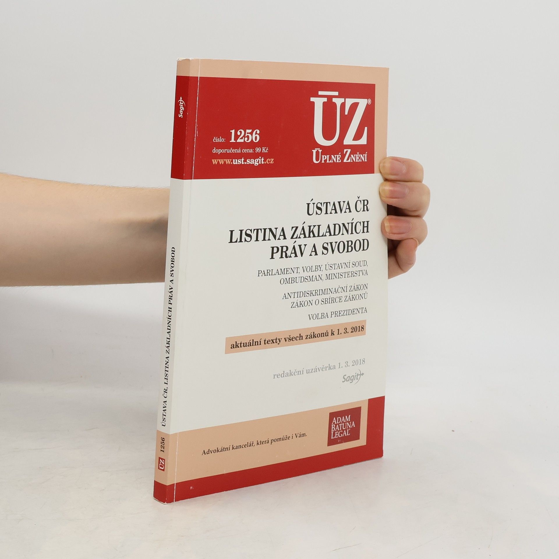 Kolektiv autorů Ústava ČR. Listina základních práv a svobod