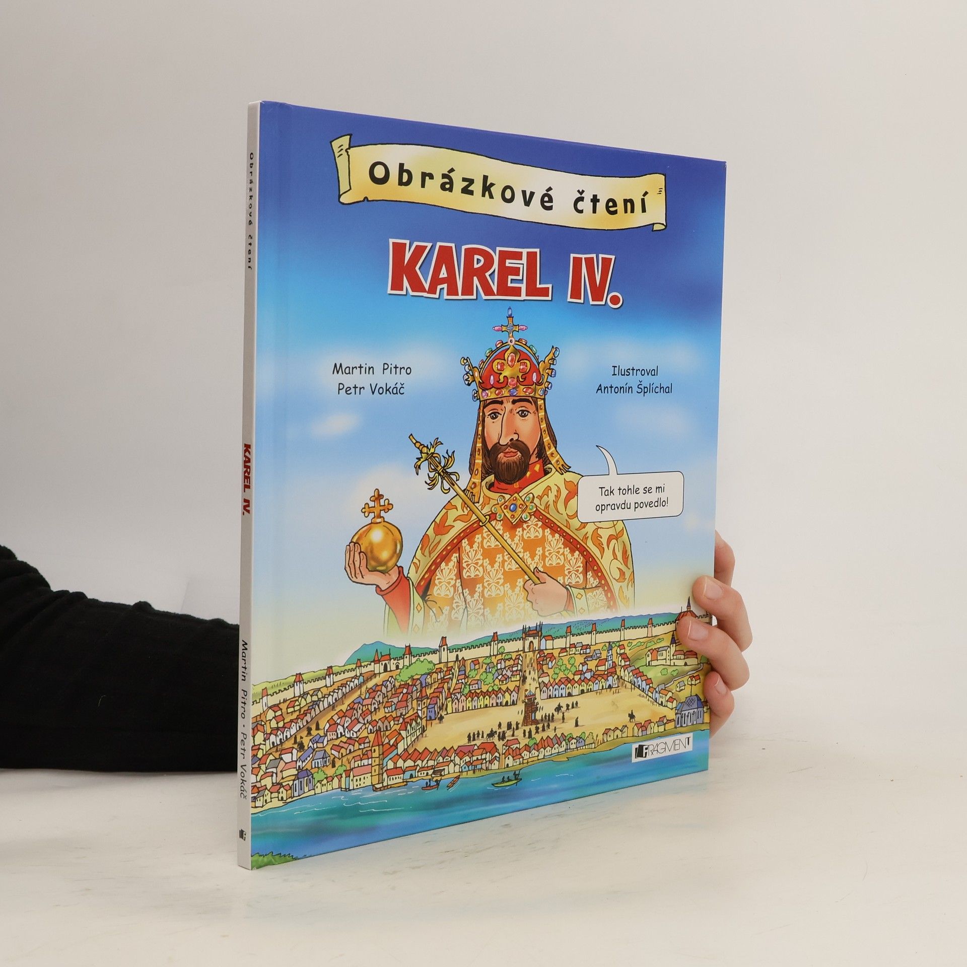 Martin Pitro Karel IV. Obrázkové čtení.