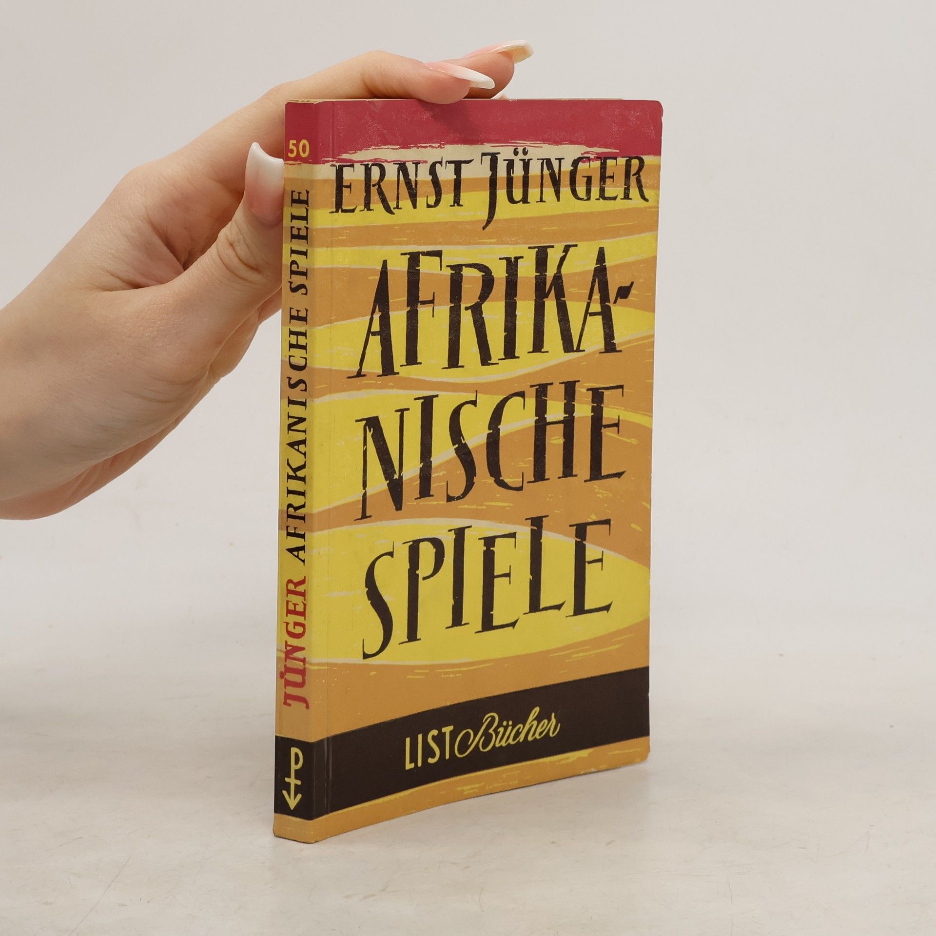 Ernst Jünger Afrikanische spiele