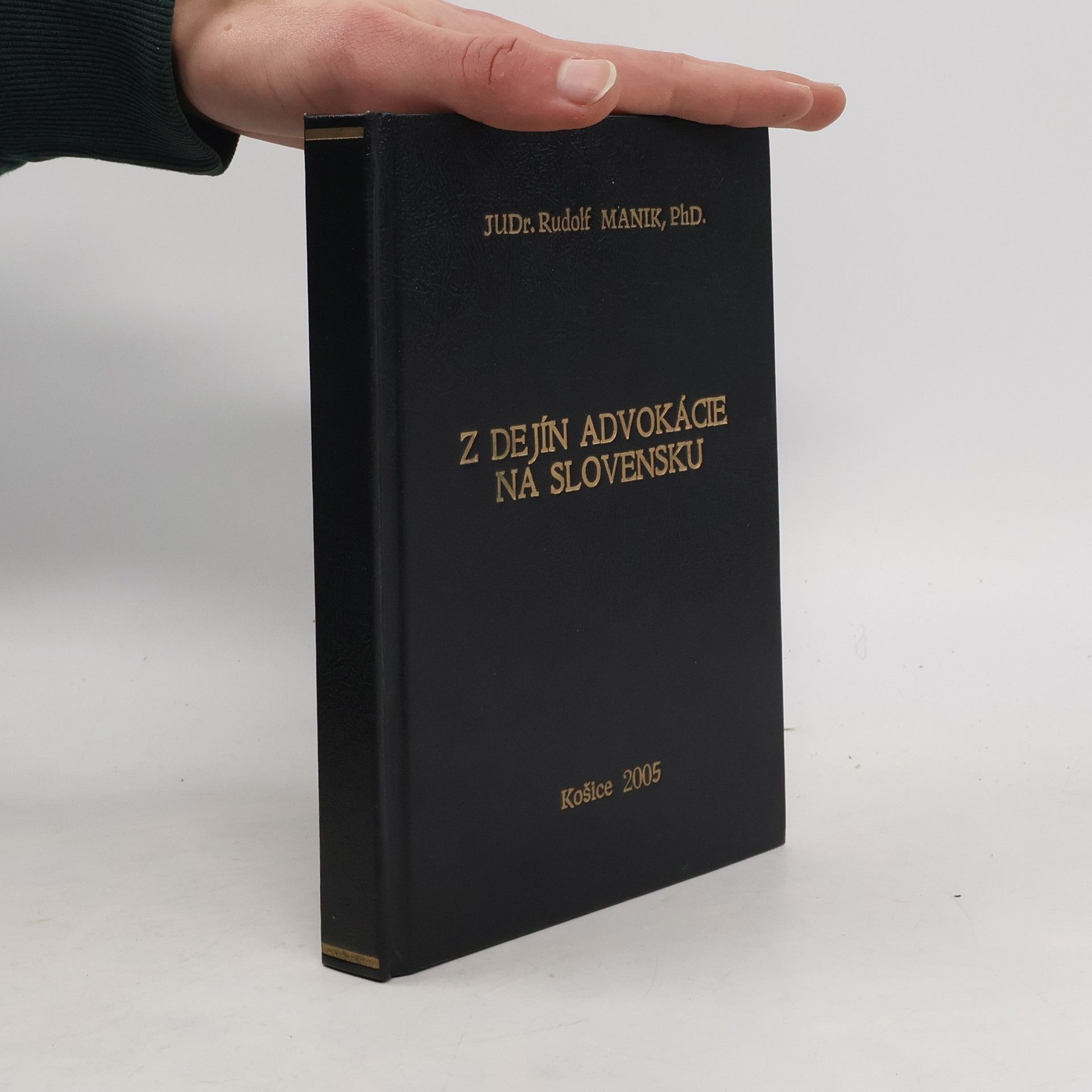 JUDr. Rudolf MANIK, PhD. Z dejín advokácie na Slovensku