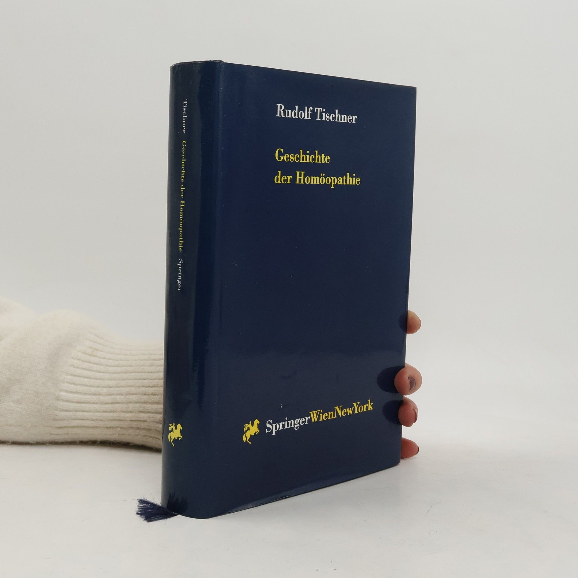 Rudolf E. Tischner Geschichte der Homöopathie