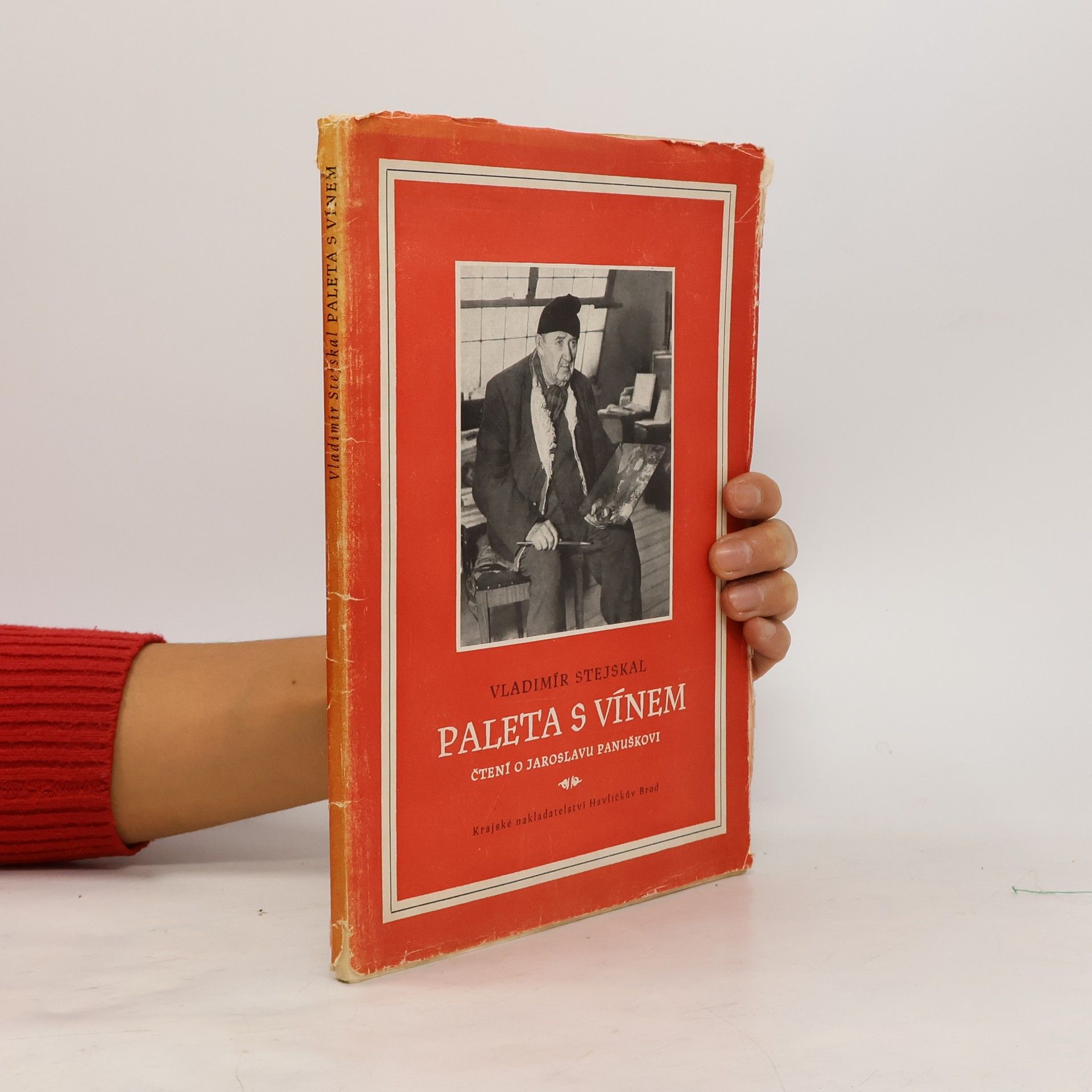 Paleta s vínem : čtení o Jaroslavu Panuškovi