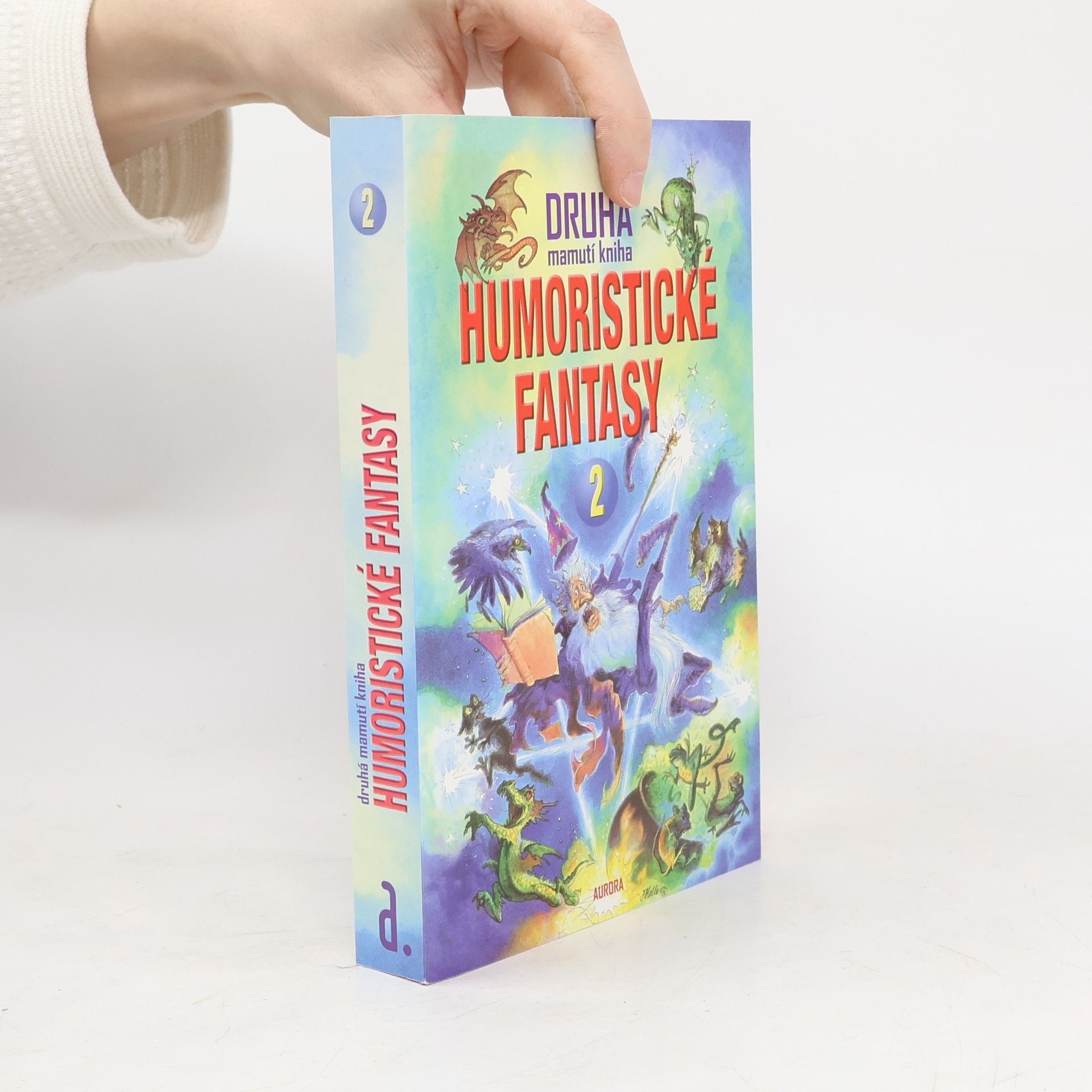 Michael Ashley Druhá mamutí kniha humoristické fantasy