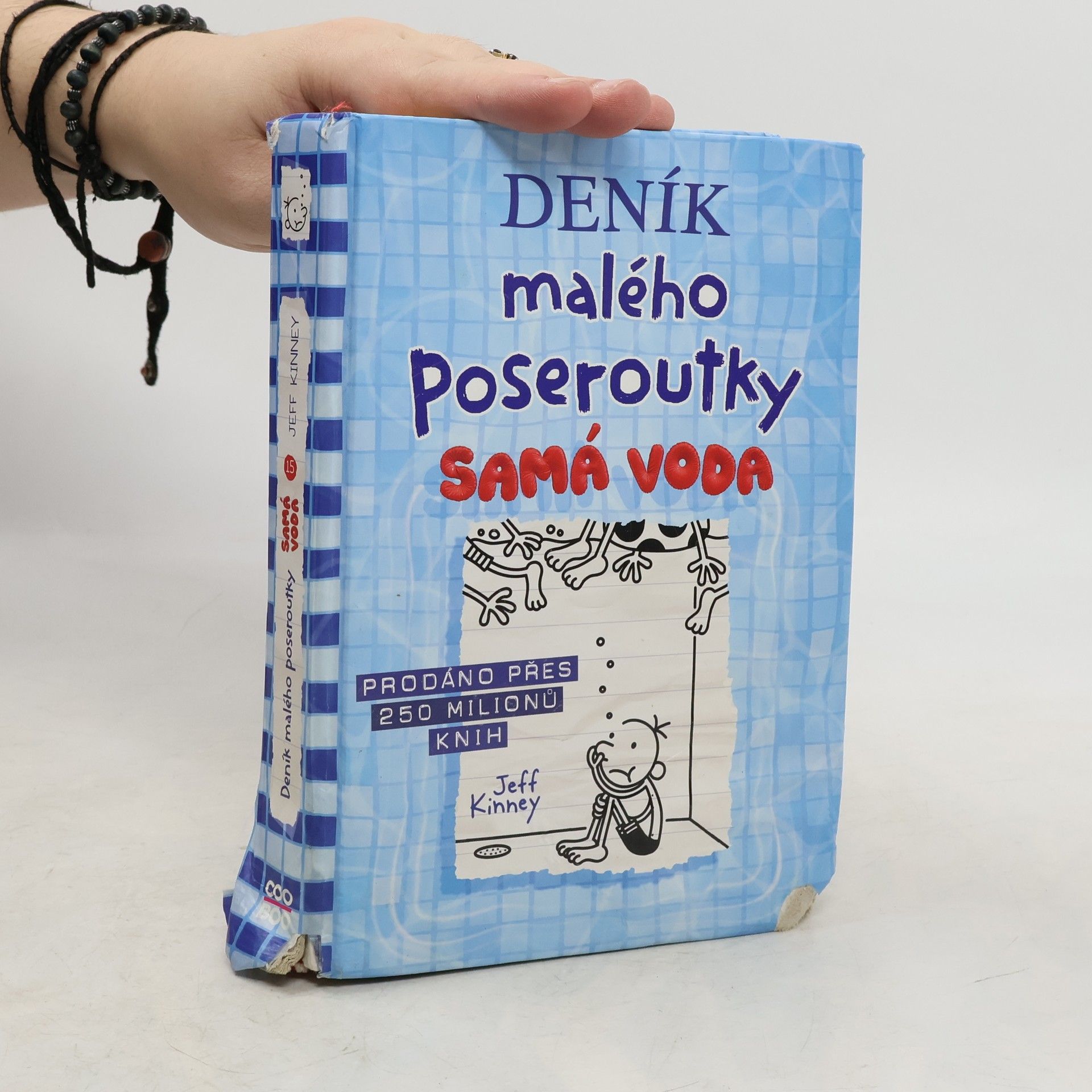 Jeff Kinney Deník malého poseroutky 15. Samá voda