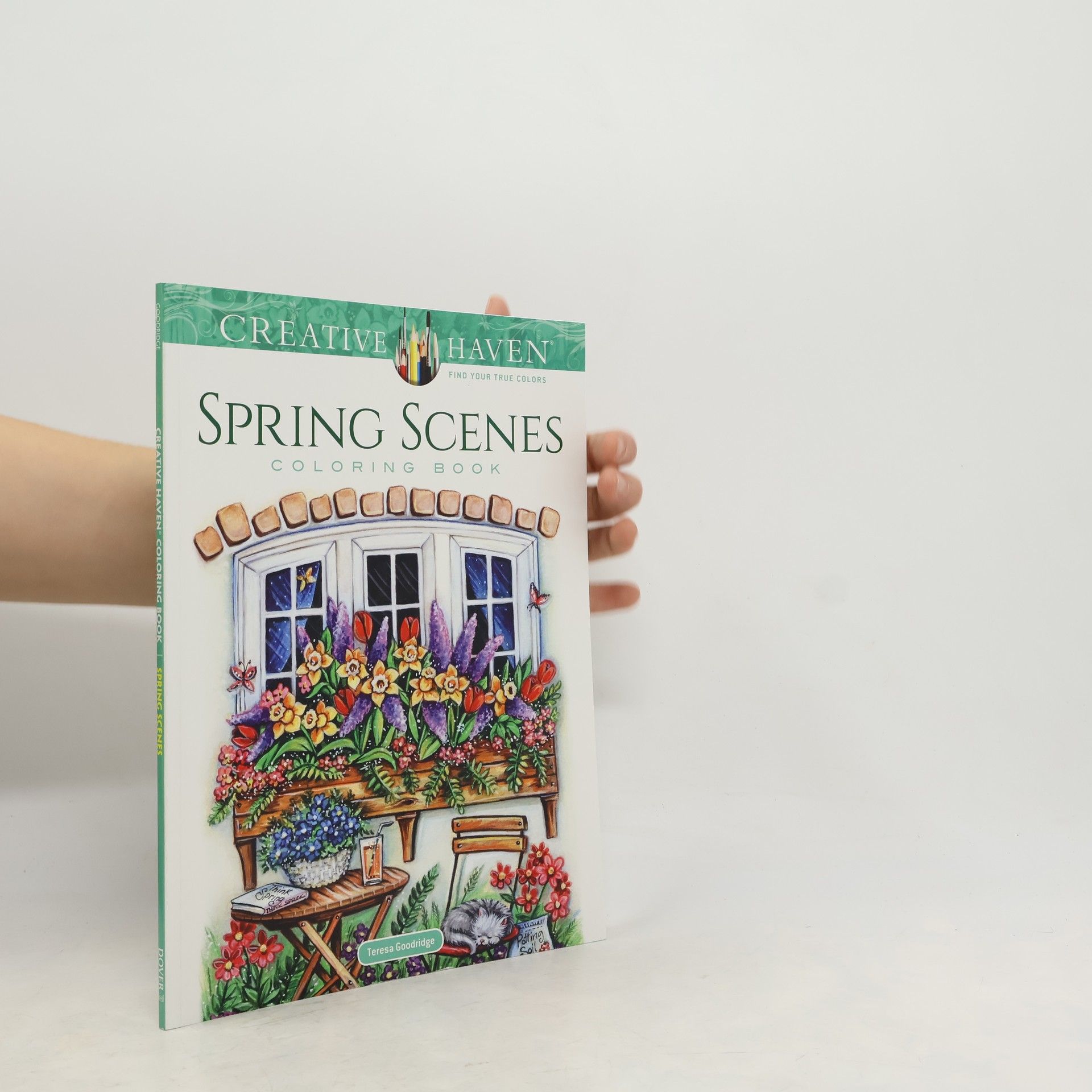 Teresa Goodridge Creative Haven Spring Scenes Coloring Book