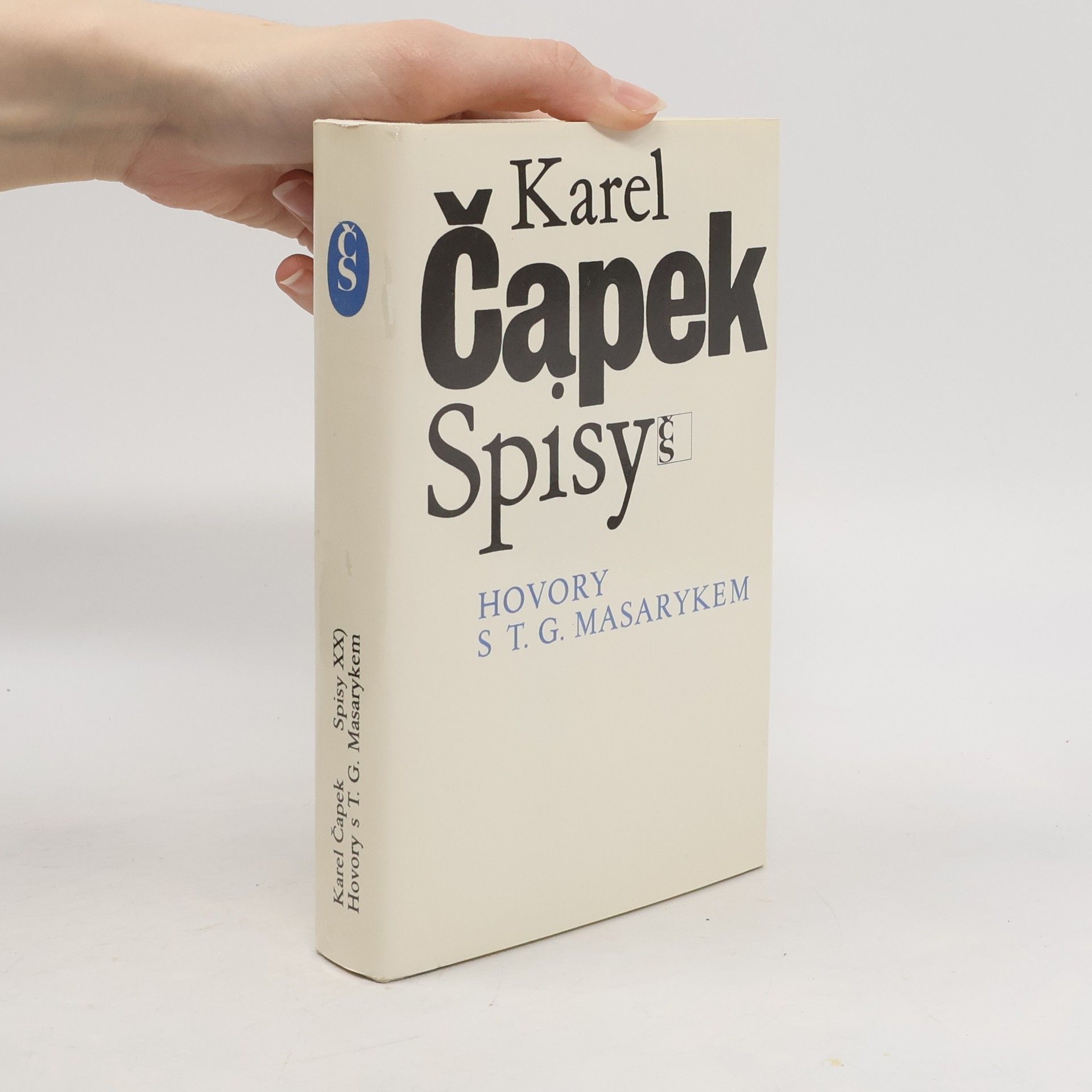 Karel Čapek Hovory s T. G. Masarykem