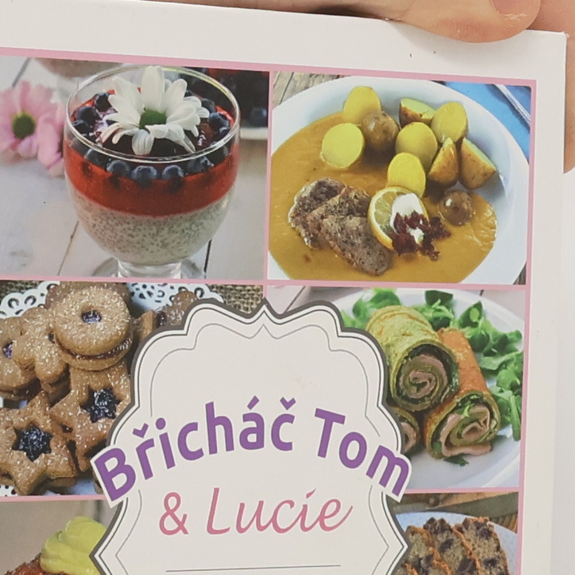 Tomáš Kosačík Břicháč Tom & Lucie. Tajemství naší kuchyně