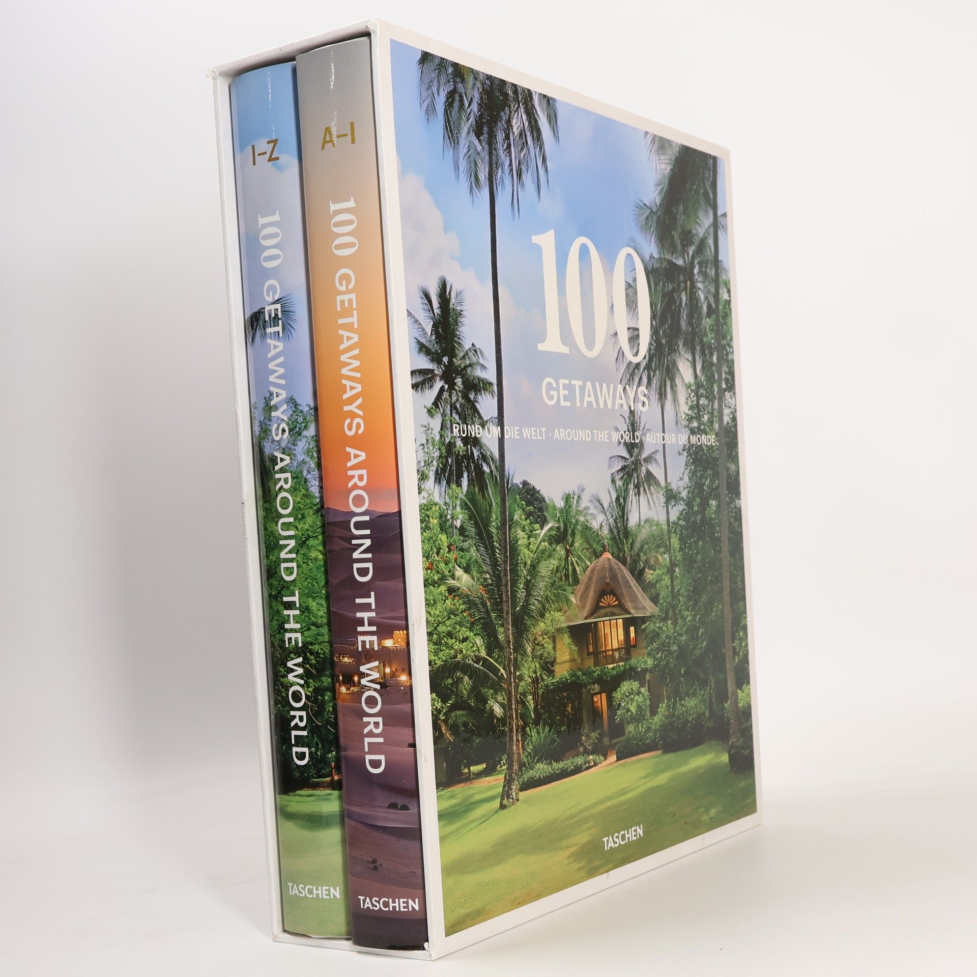 Kolektiv autorů 100 Getaways rund um die Welt, around the world, autour du monde