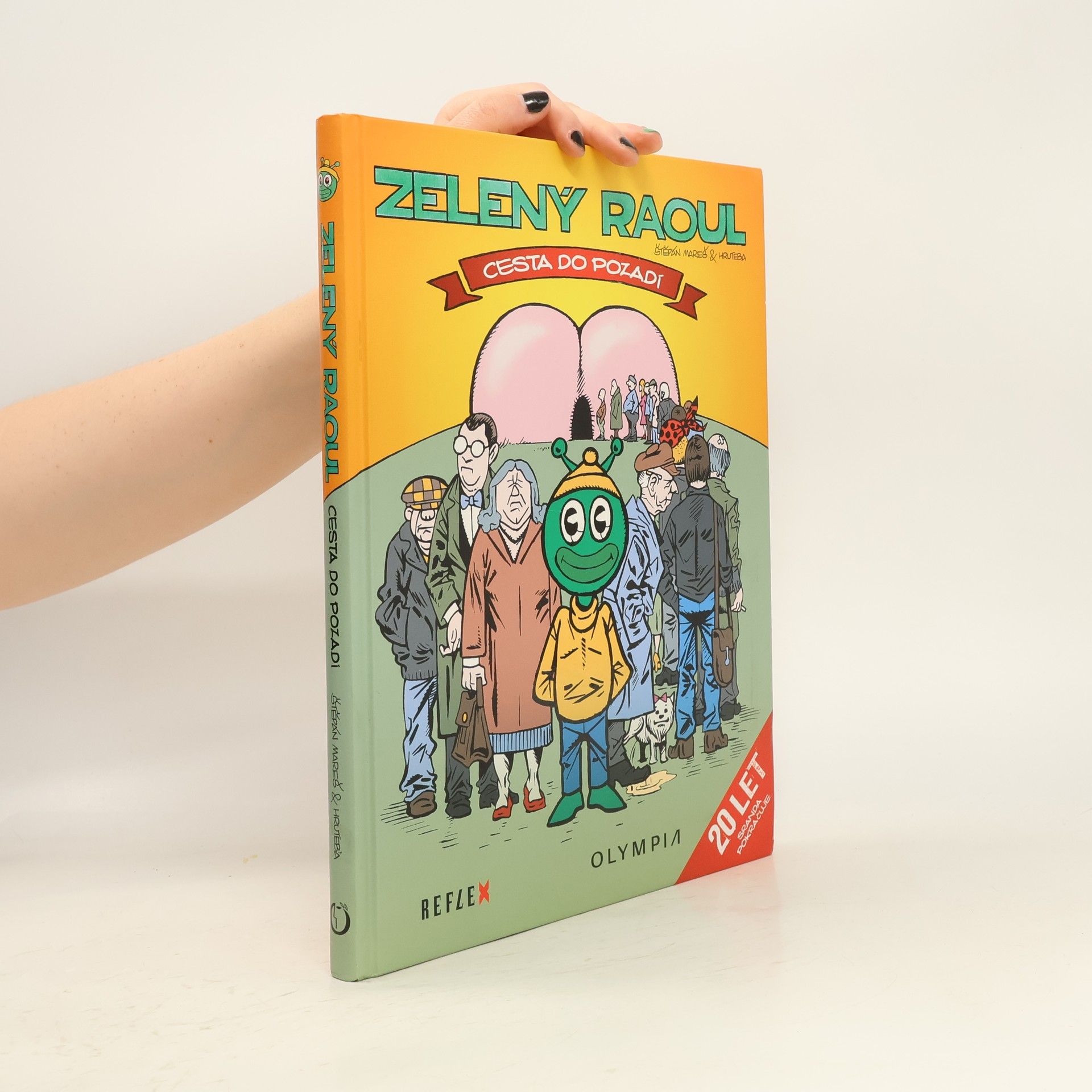 Štěpán Mareš Zelený Raoul. Cesta do pozadí