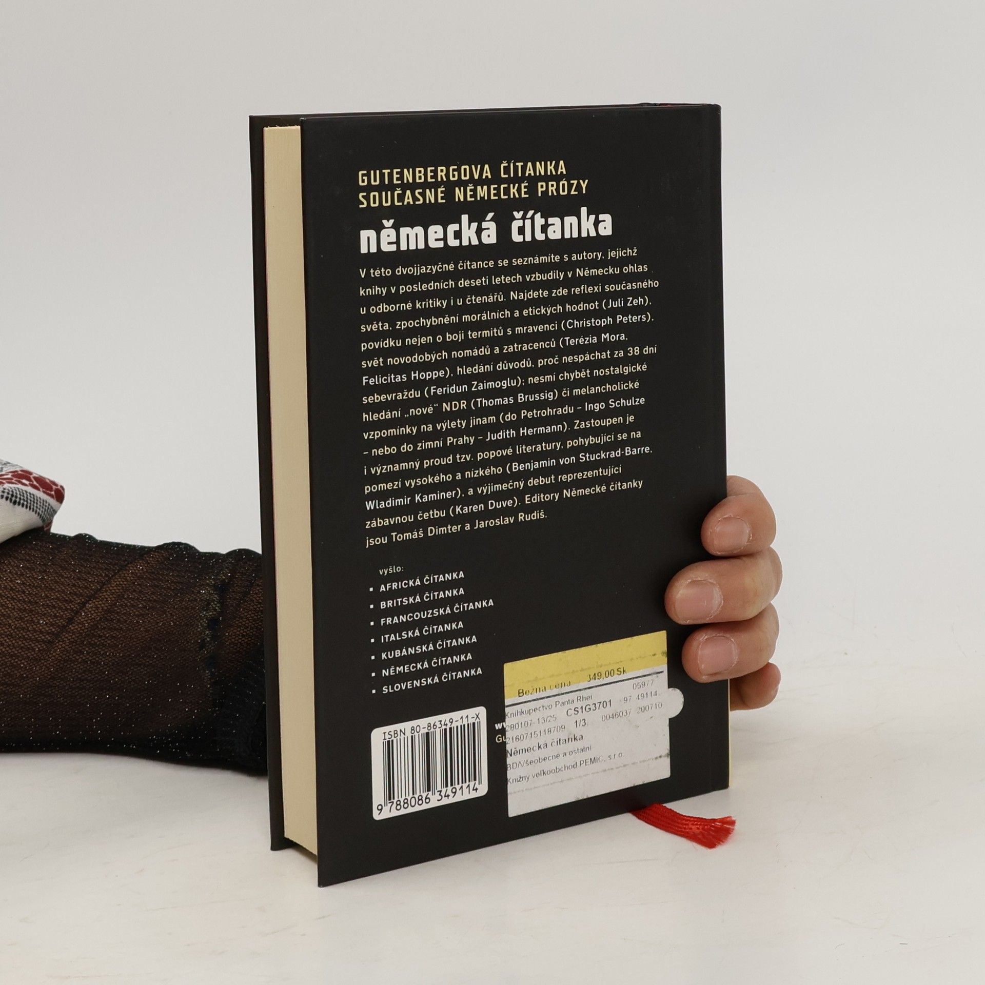 Autorenkollektiv Německá čítanka. Gutenbergova čítanka současné německé prózy